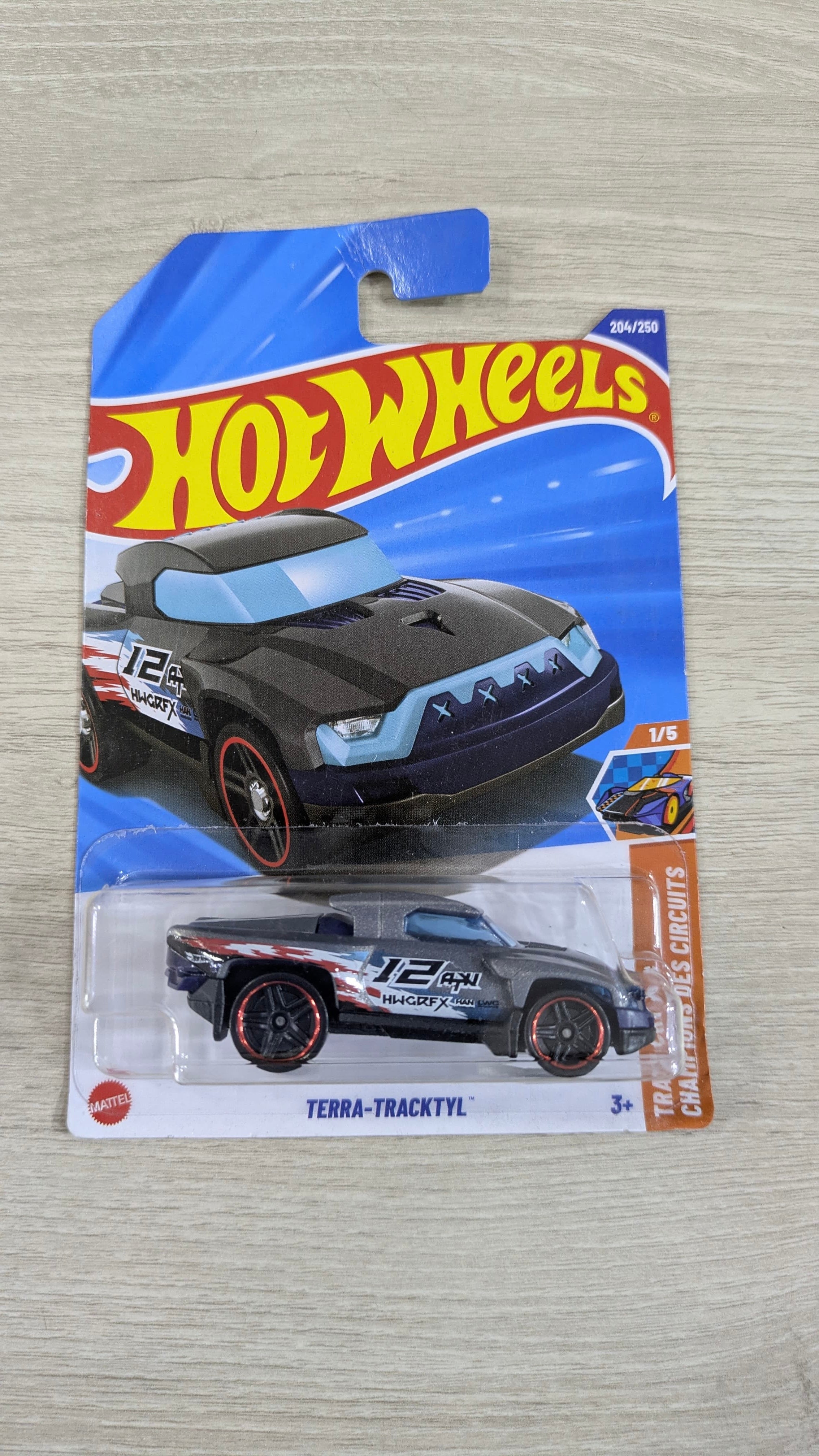 Hotwheels -TERRA-TRACKTYL™ 2025 mrp card