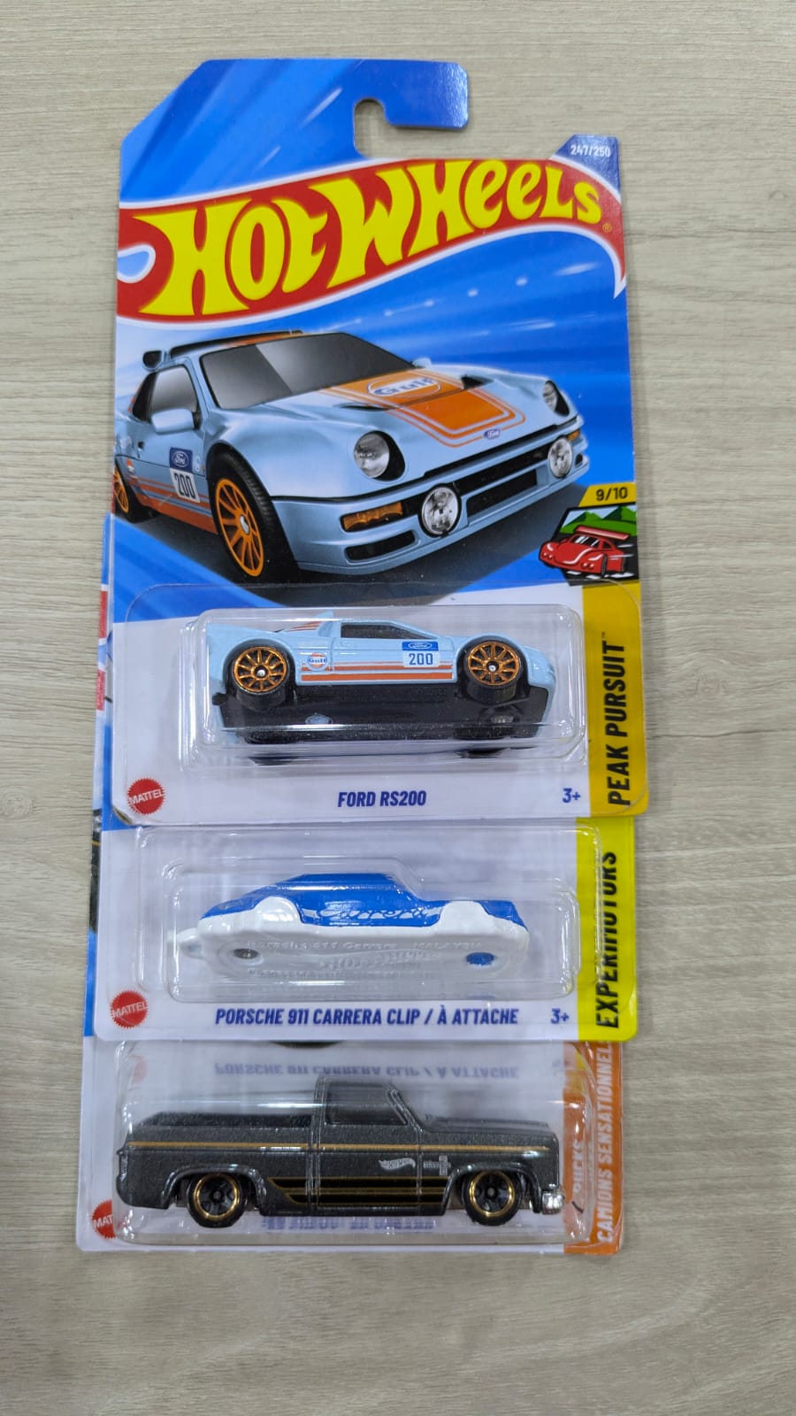 Hotwheels 2026 A case 3 pcs combo at mrp chevy ford combo