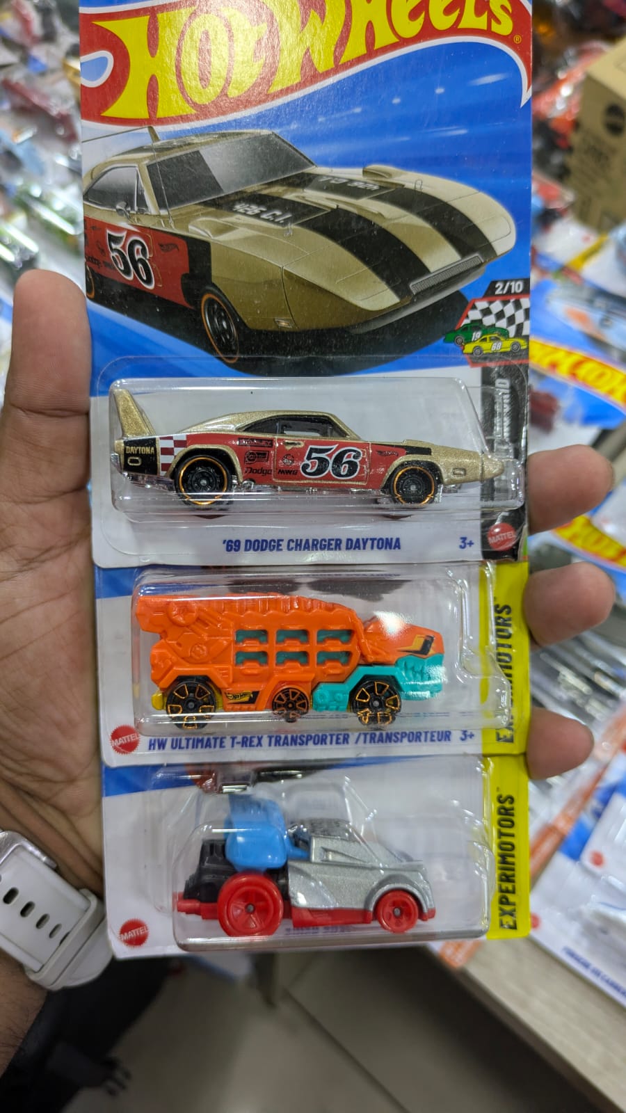 Hotwheels 2026 A case 3 pcs combo at mrp dodge daytona