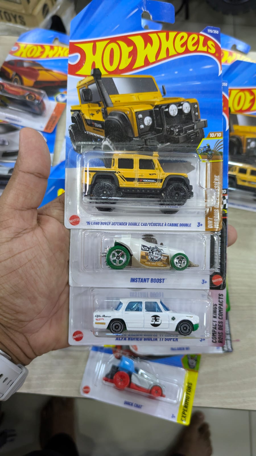 Hotwheels 2026 A case 3 pcs combo at mrp rover lotus