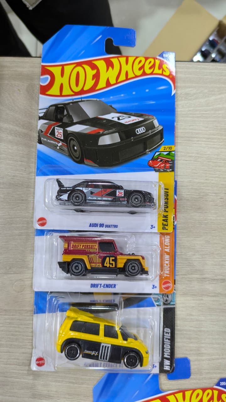 Hotwheels 2026 A case 3 pcs combo at mrp Audi