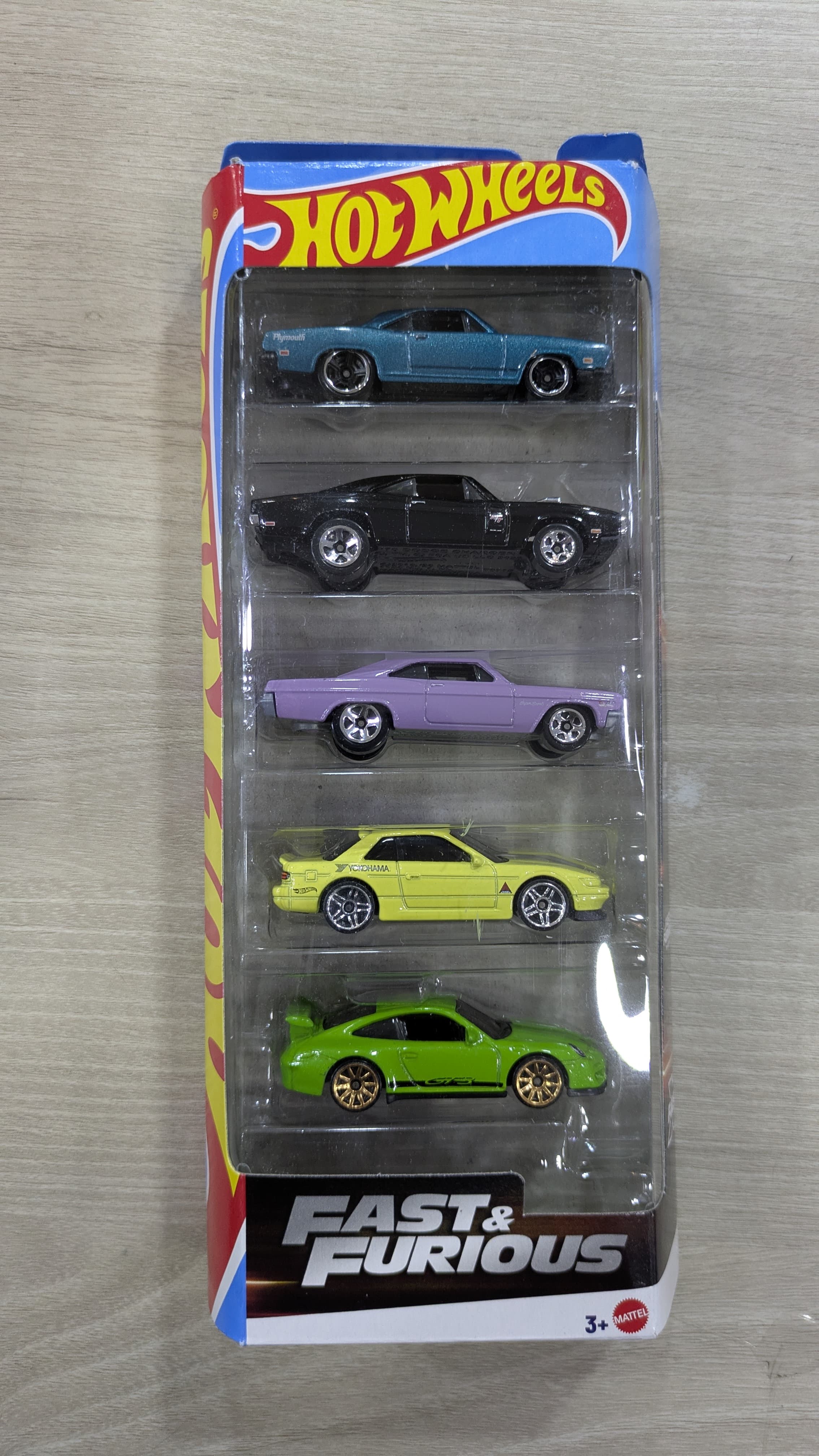 Hotwheels 5pcs pack FAST AND FURIOUS