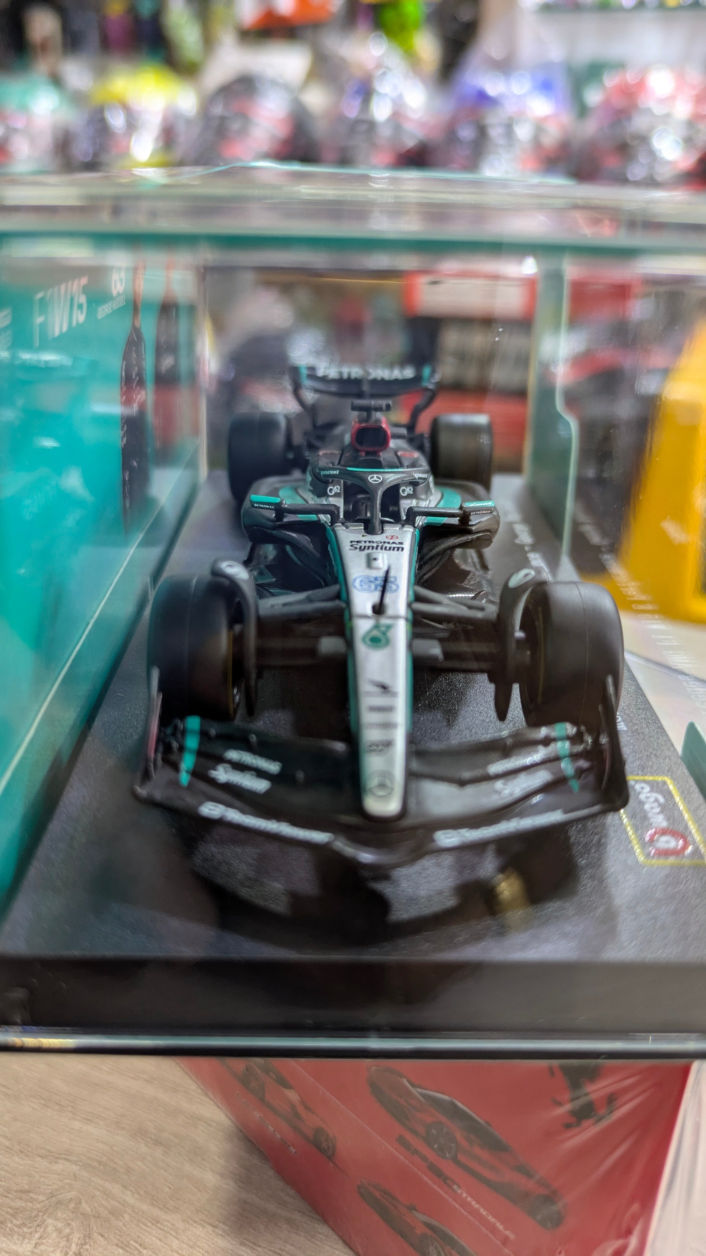 Mercedes-Benz W15 No.63 1:43 Bburago licensed Formula 1 diecast scale model