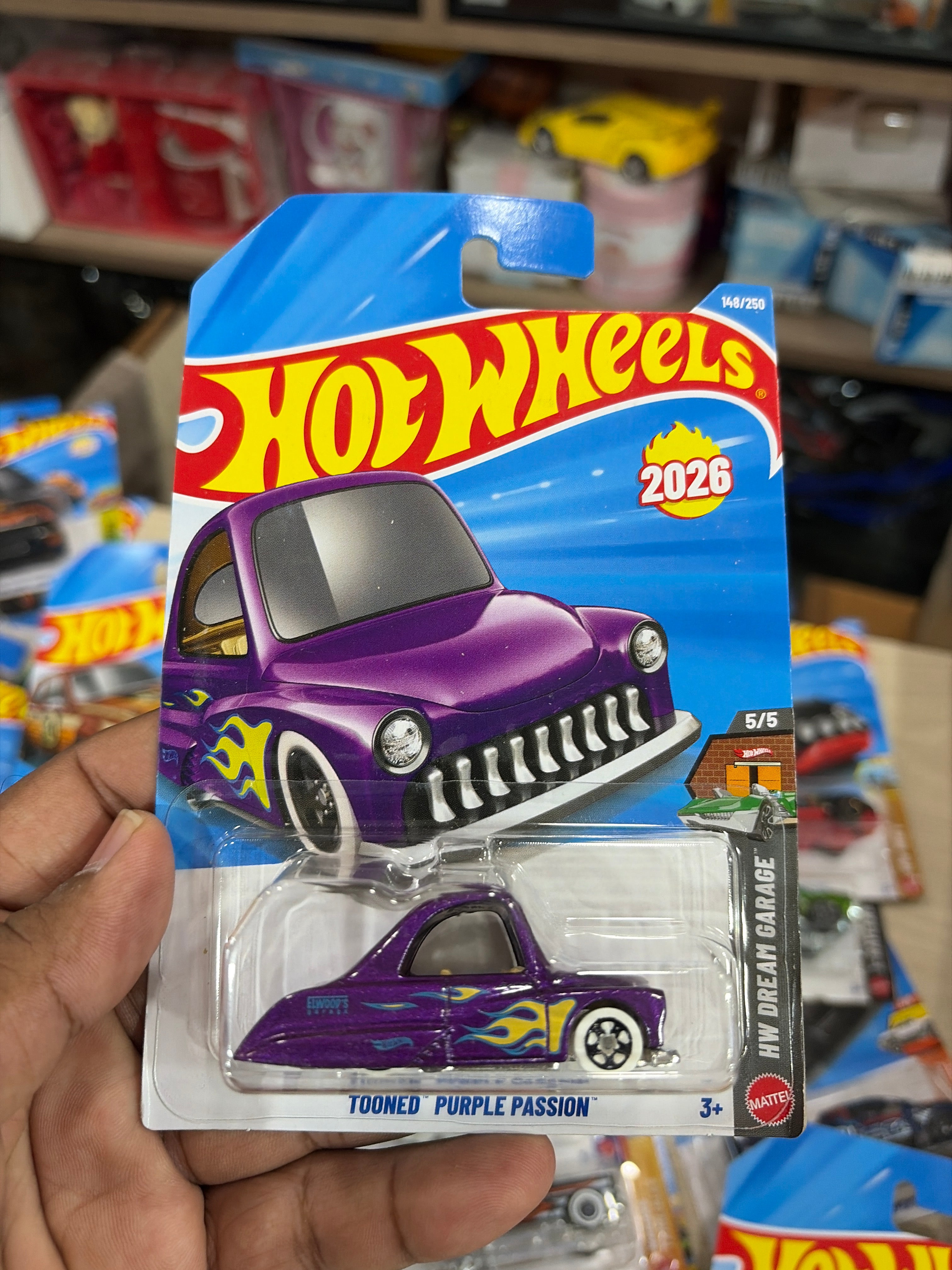 Hotwheels Tooned purple passion