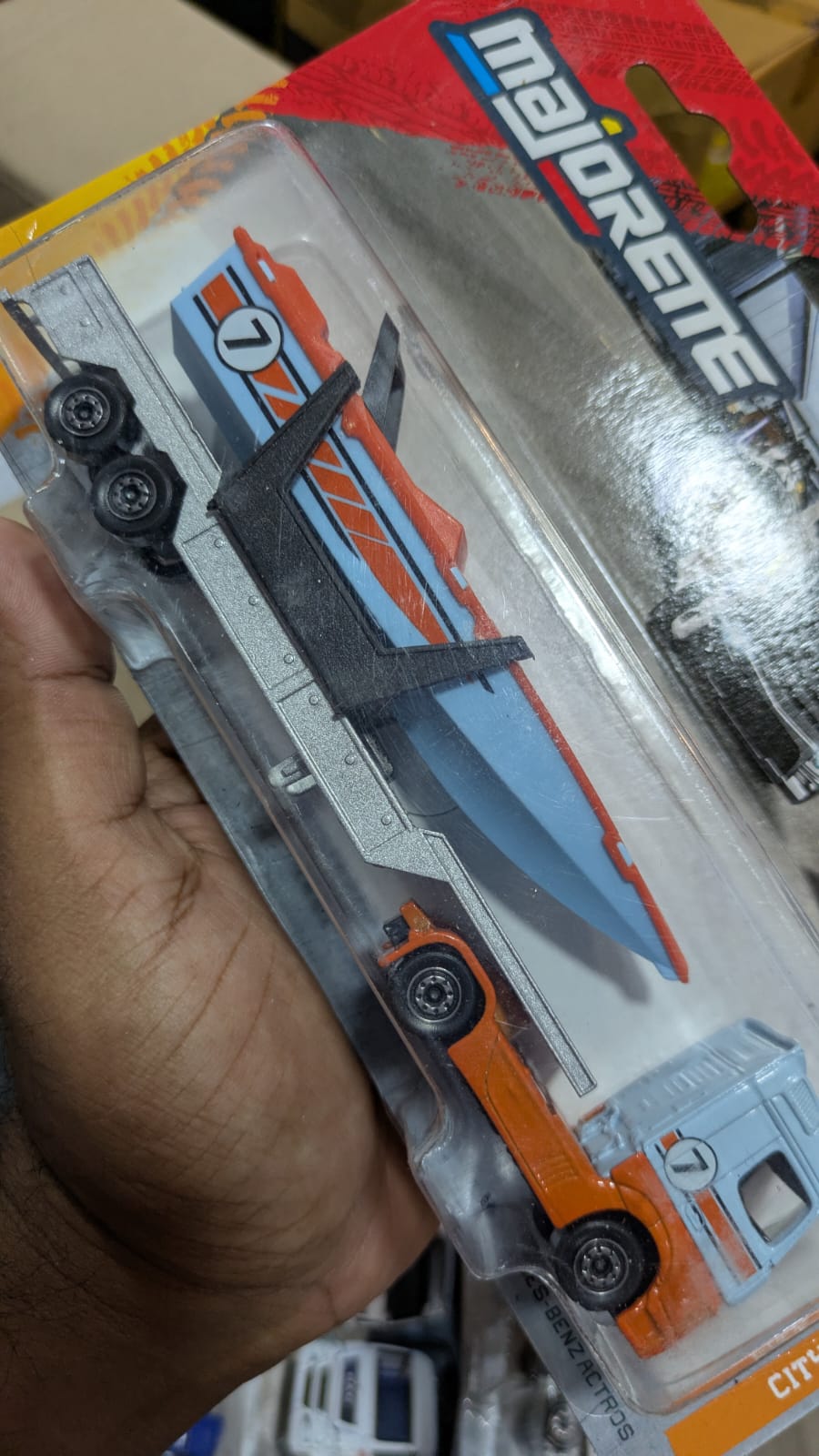 Majorette Truck city series MERCEDES BENZ ACTROS D