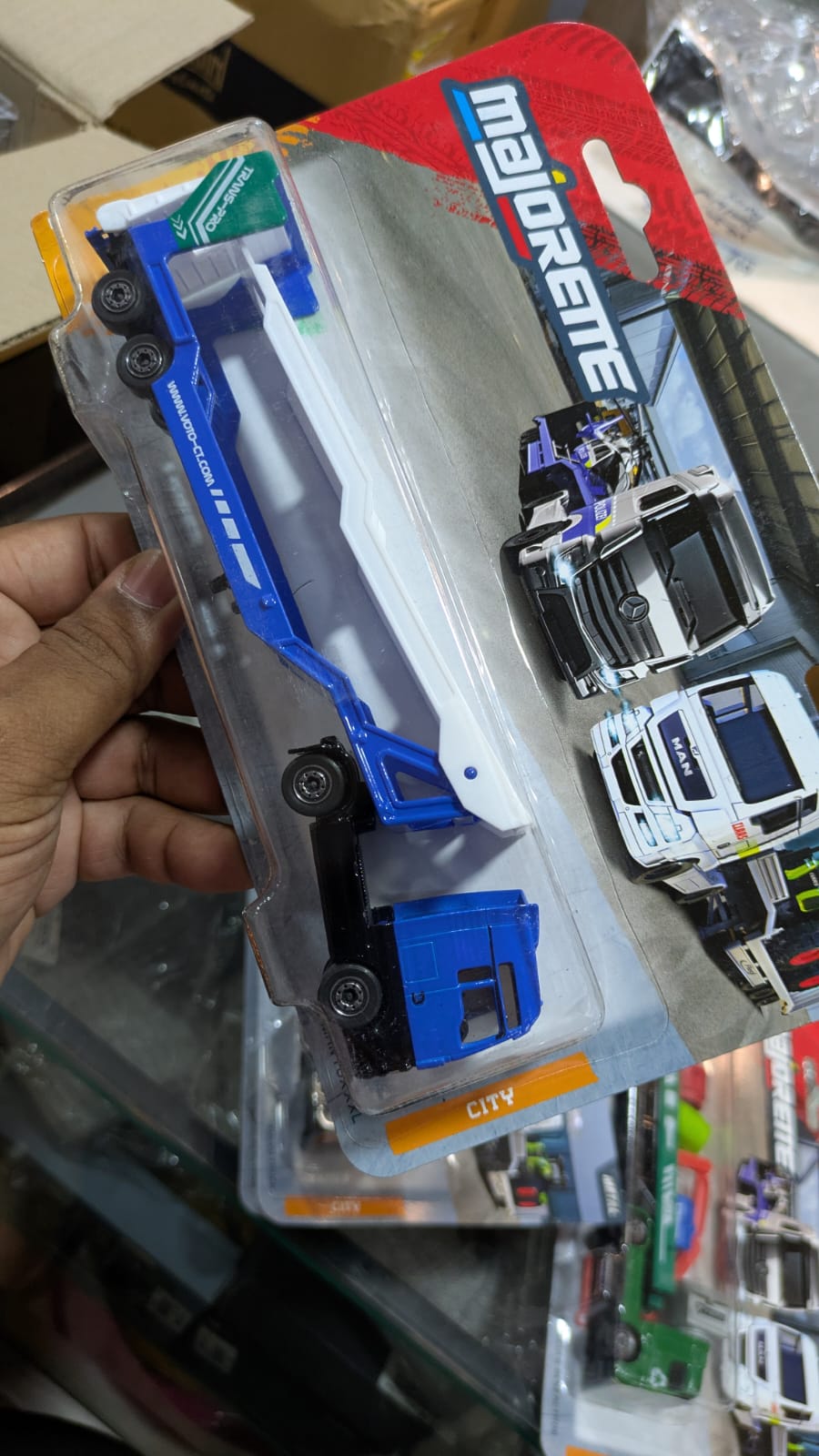 Majorette truck city series MAN TGX XXL
