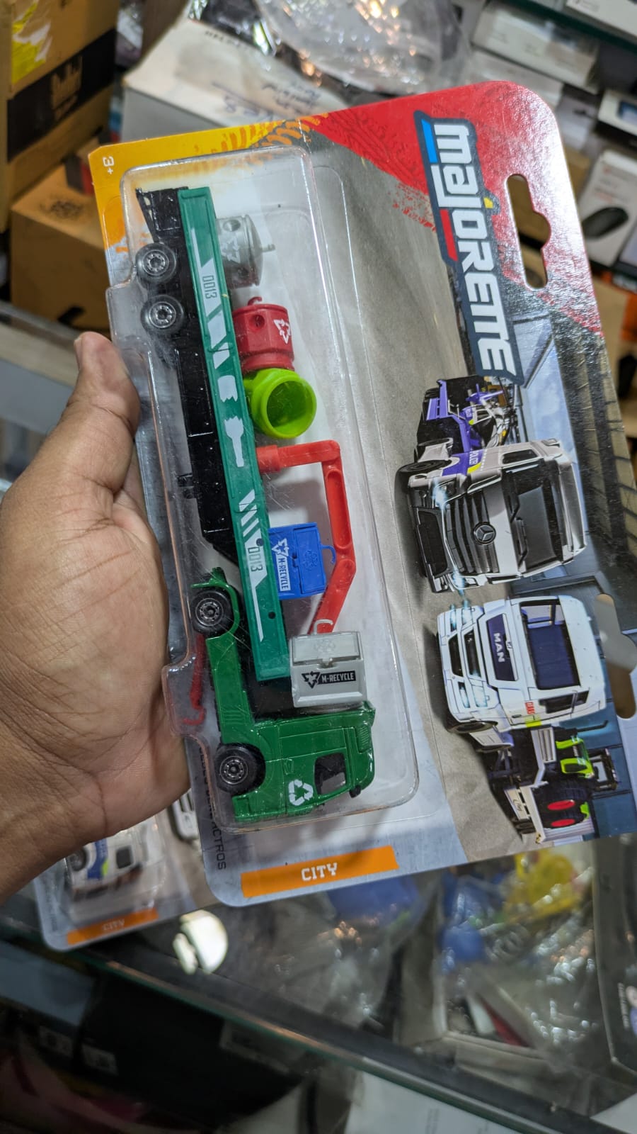 Majorette truck city series MERCEDES BENZ ACTROS b