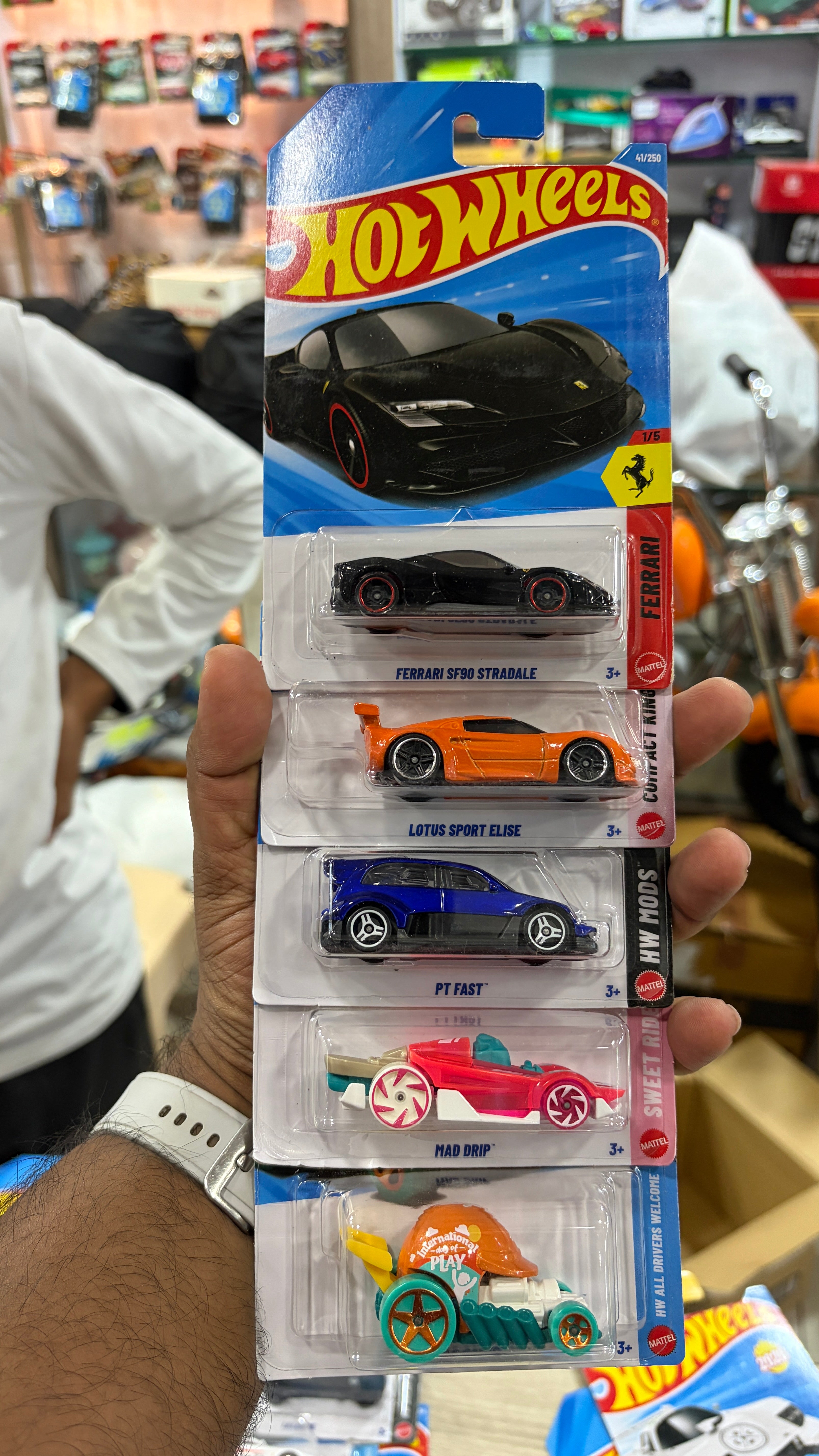 Hotwheels sf90 combo 2