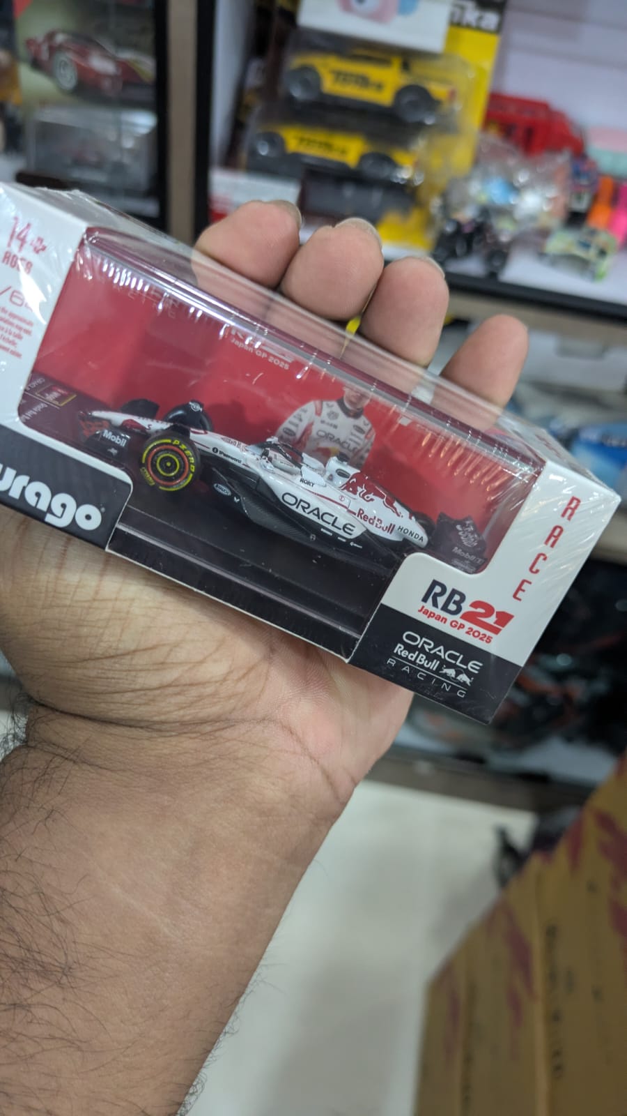1:64 F1 redbull oracle RB21 MAX VERSTAPPEN Diecast white