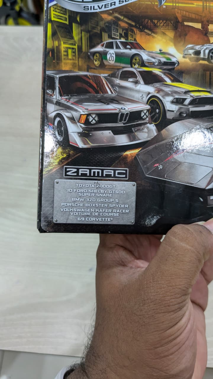 Hotwheels zamac silver series mrp 1999
