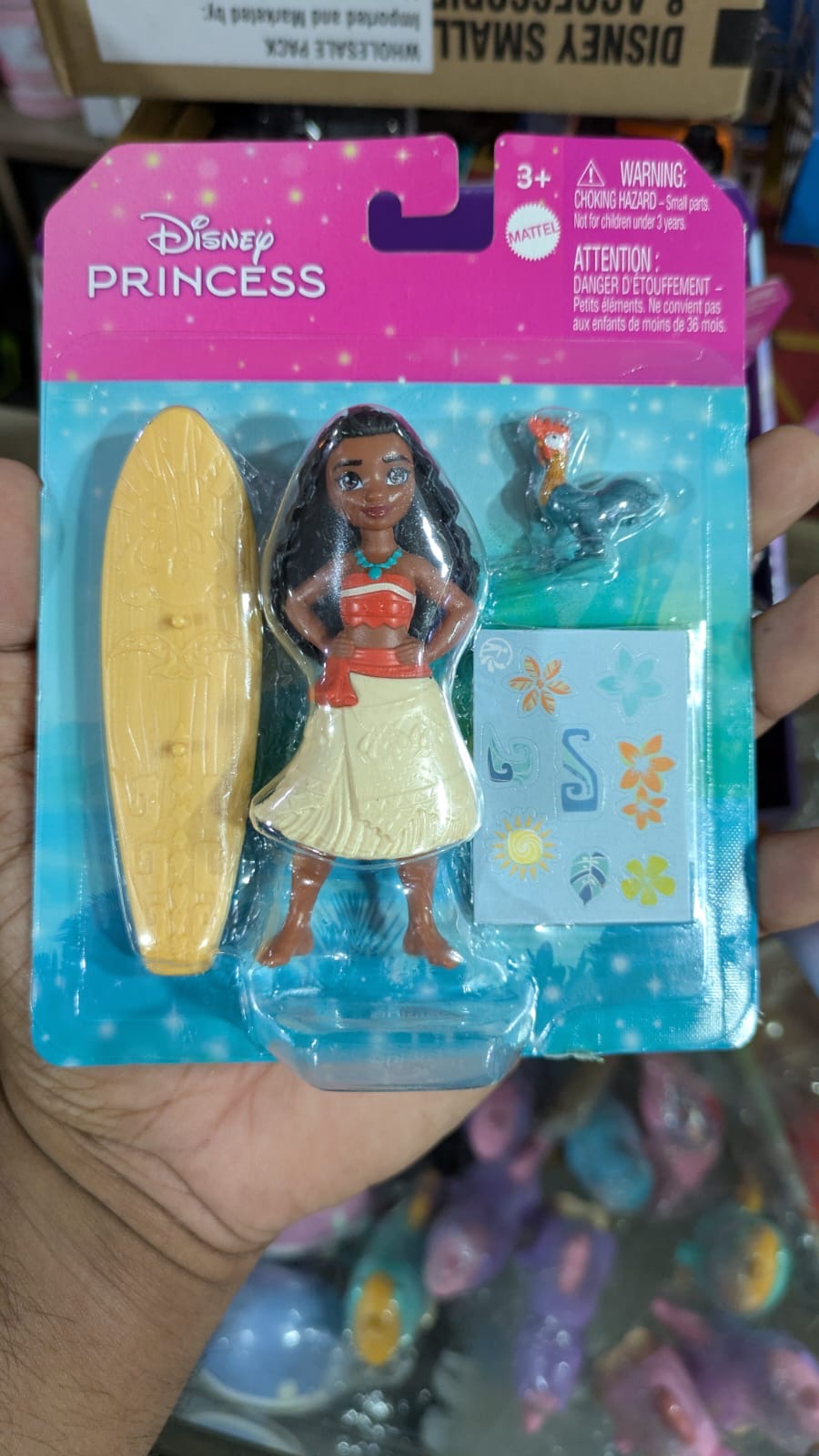 DISNEY PRINCESS MOANA DOLL SMALL AGE 3+