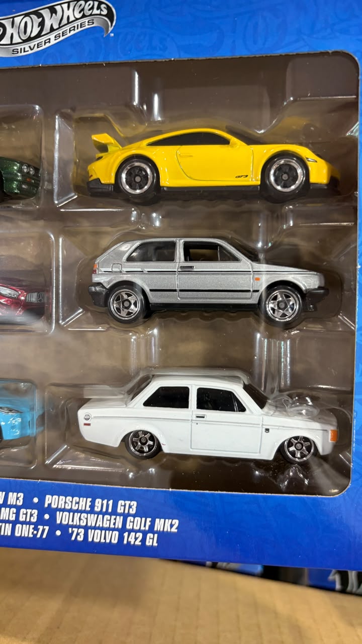 Hotwheels silver series 6pcs set MRP1999