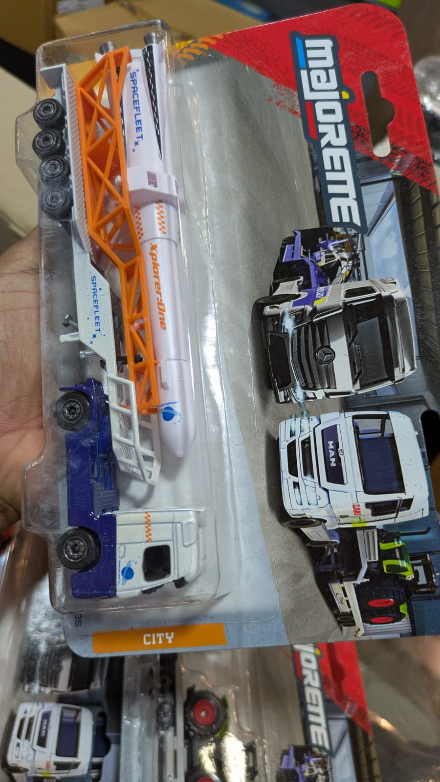 Majorette Truck city series MERCEDES BENZ  ACTROS F