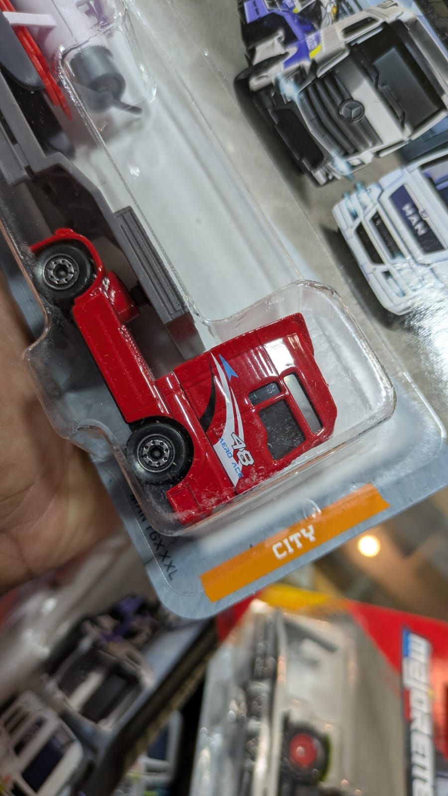 Majorette Truck city series MAN TGX XXL J