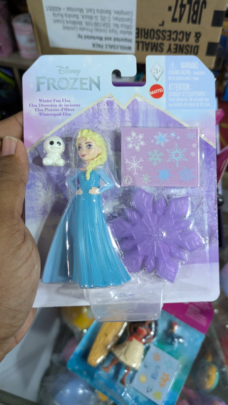 DISNEY PRINCESS ELSA DOLL SMALL AGE 3+