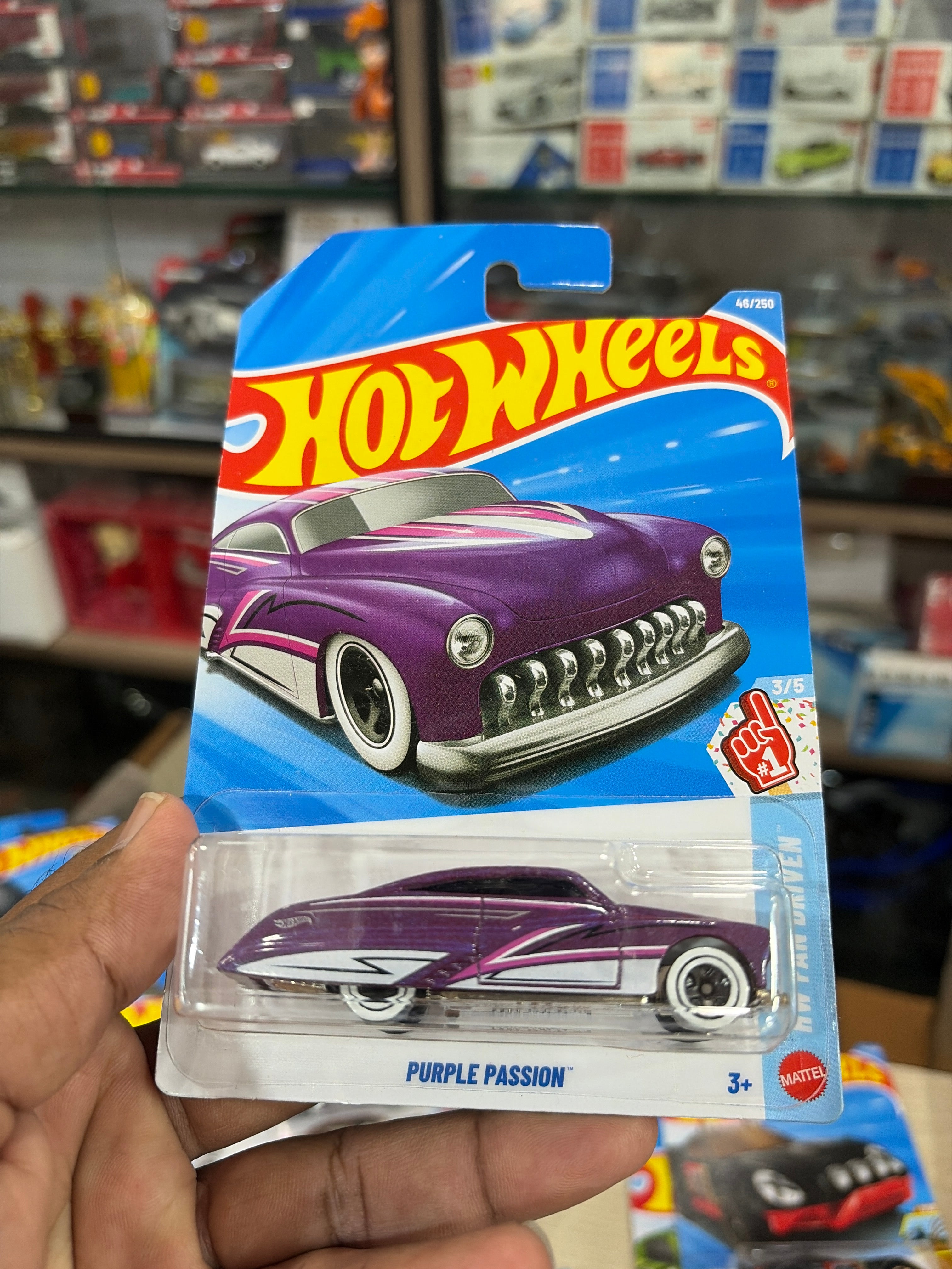 Hotwheels purple passion