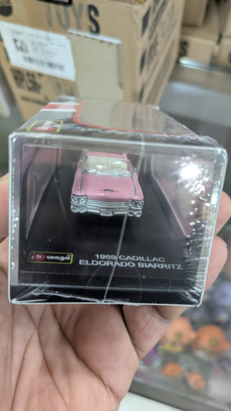 1:64 bburago 1959 CADILLAC ELDORADO BIARRITZ DIECAST CAR