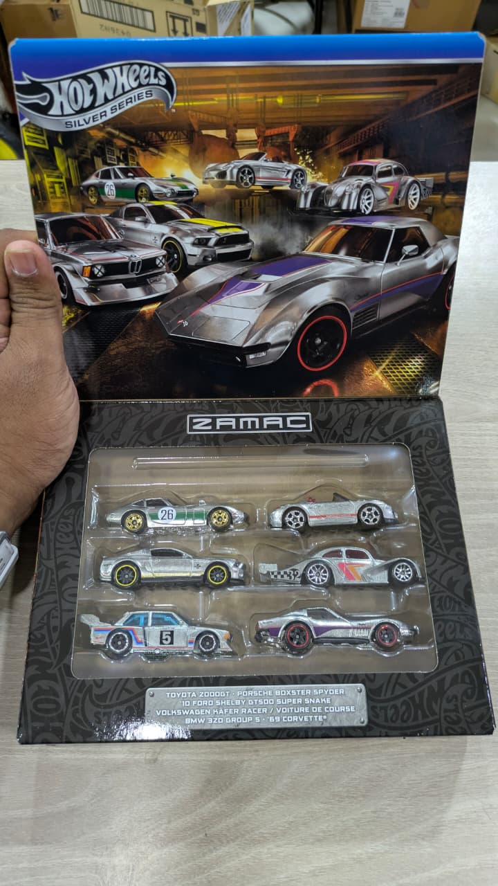 Hotwheels zamac silver series mrp 1999