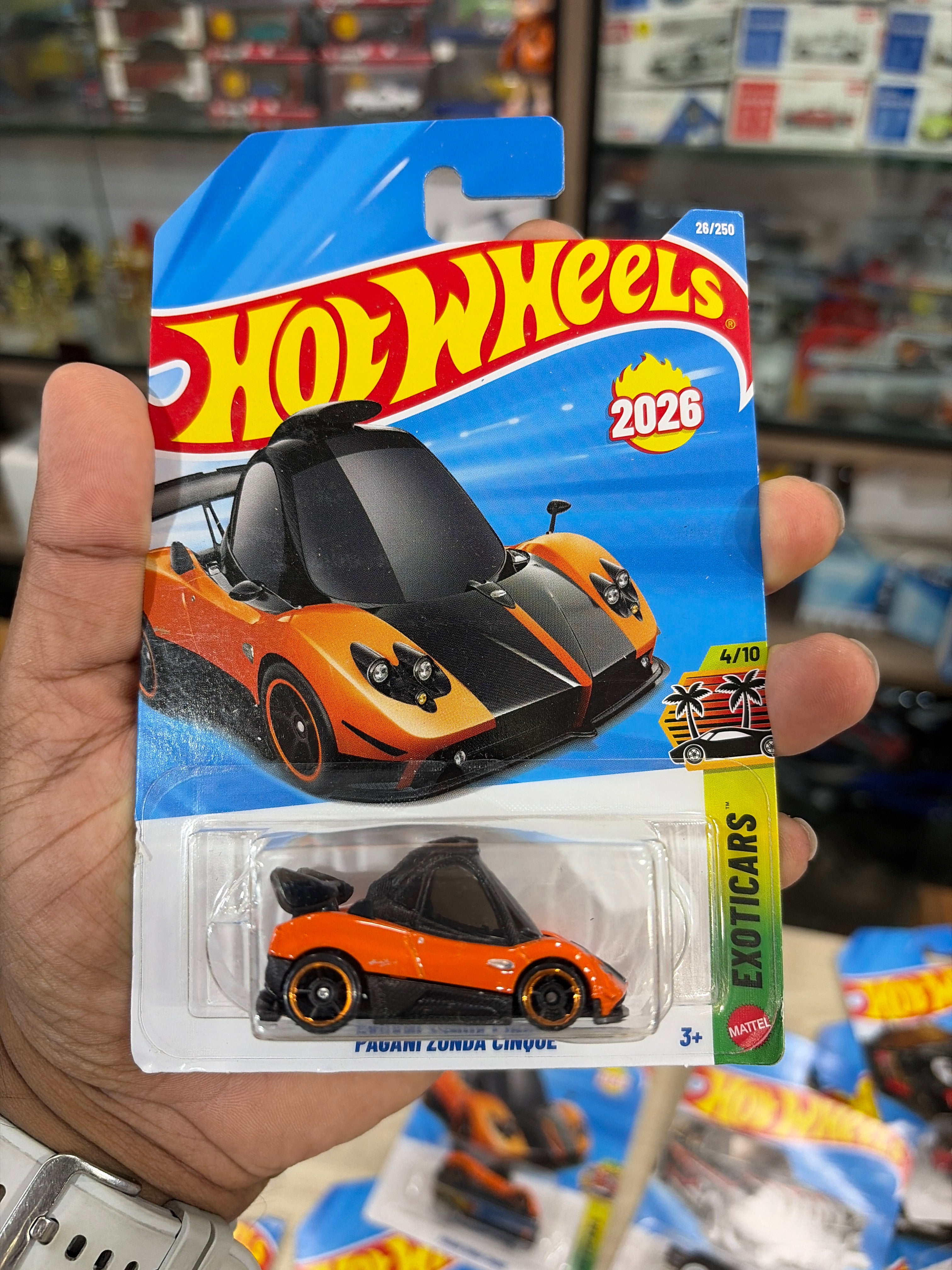Hotwheels PAGANI ZONDA CINQUE
