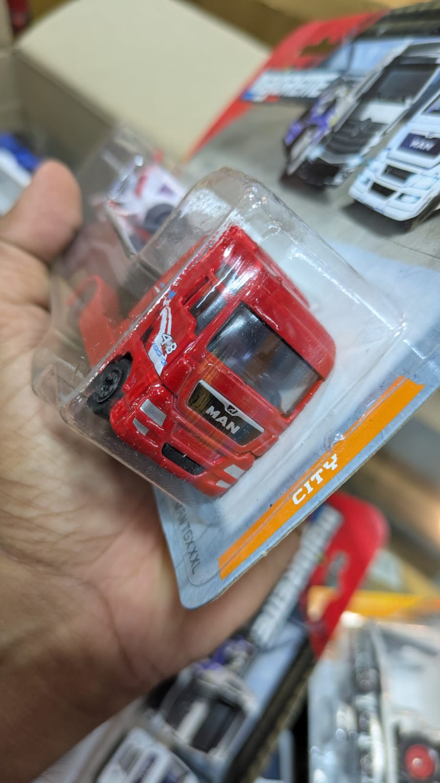 Majorette Truck city series MAN TGX XXL J