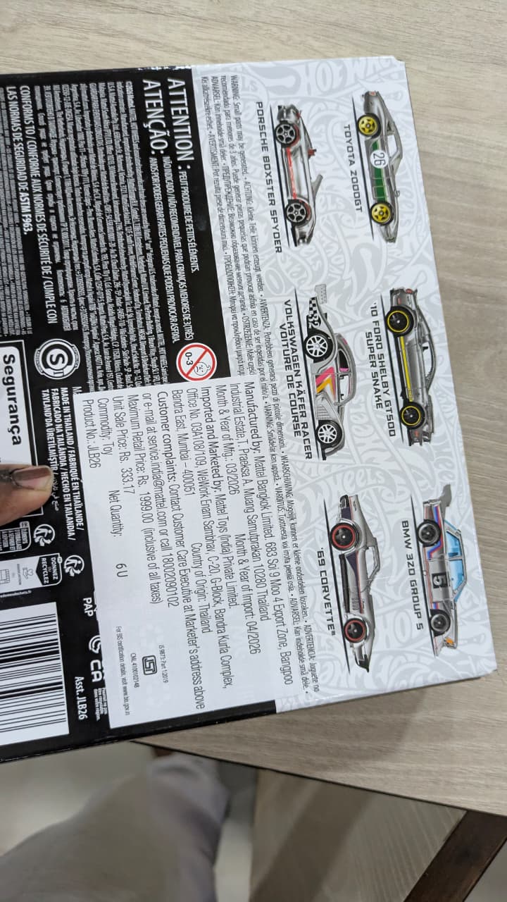 Hotwheels zamac silver series mrp 1999