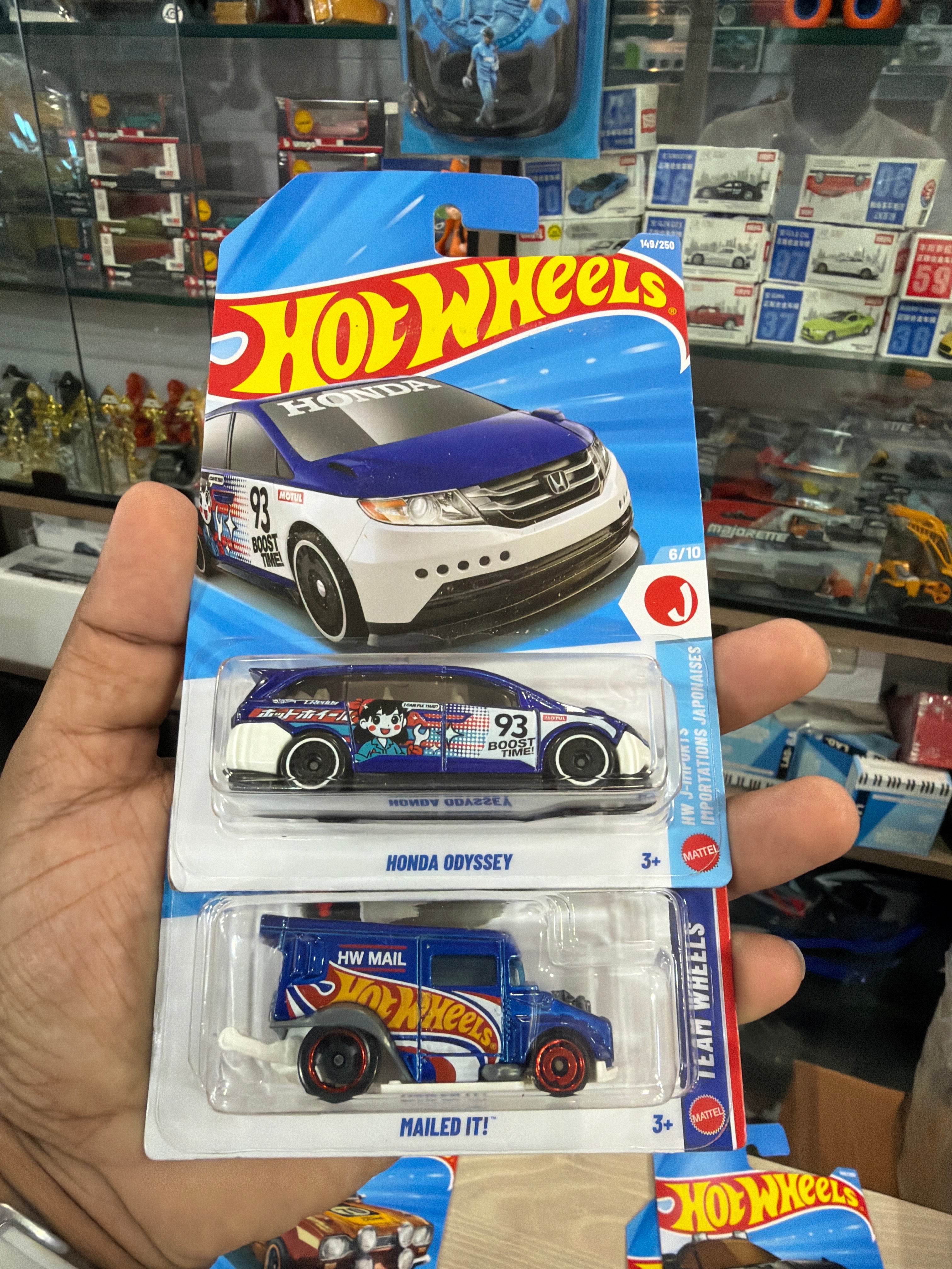 Hotwheels Honda Odyssey , mailed it