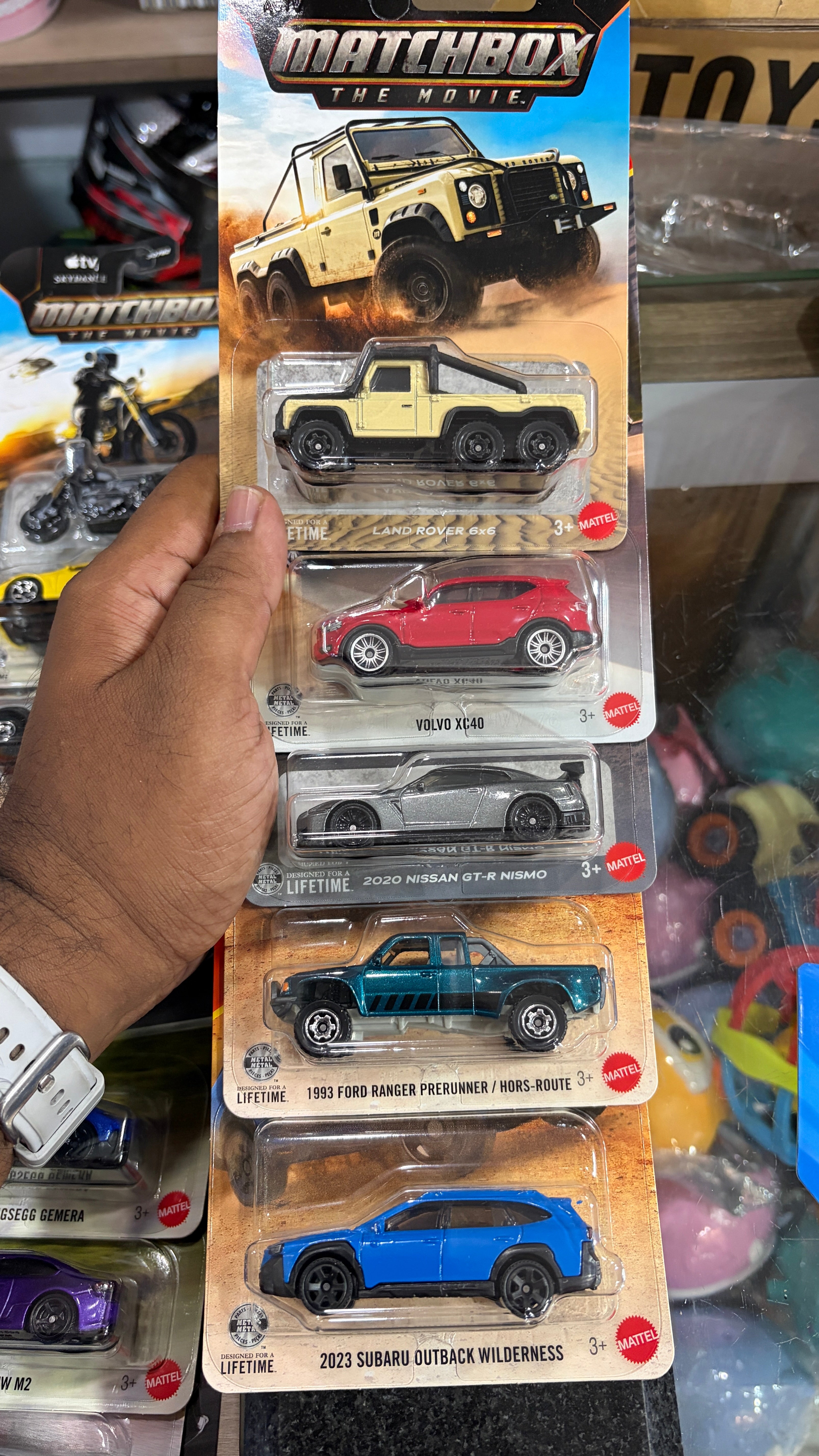 Matchbox New 5pcs set D