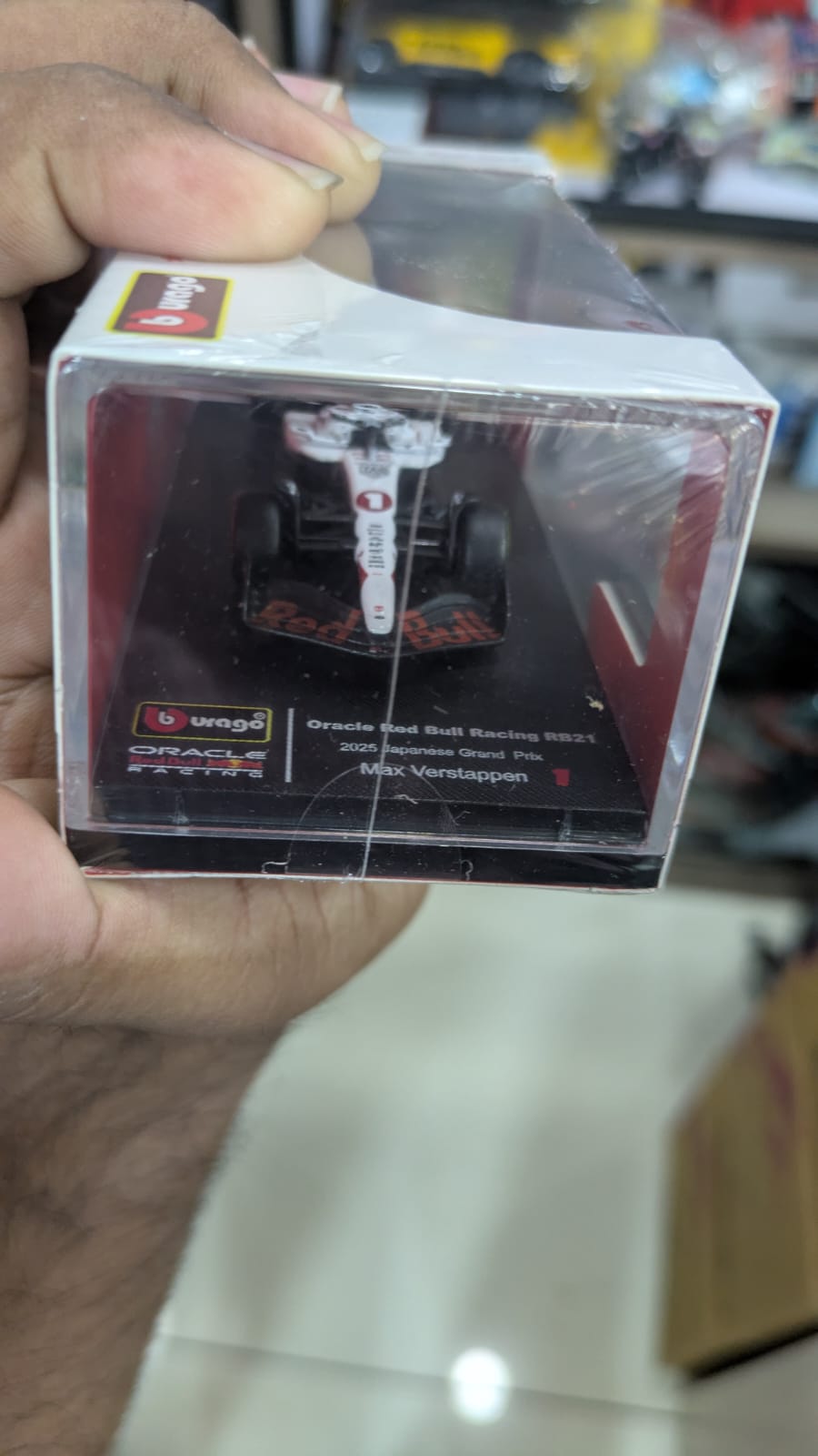 1:64 F1 redbull oracle RB21 MAX VERSTAPPEN Diecast white