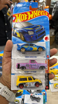 Hotwheels subaru Chevy combo