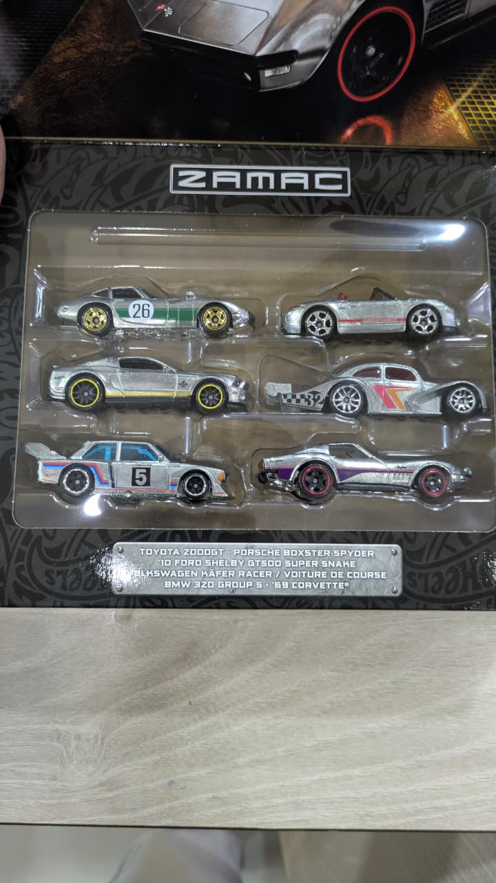 Hotwheels zamac silver series mrp 1999