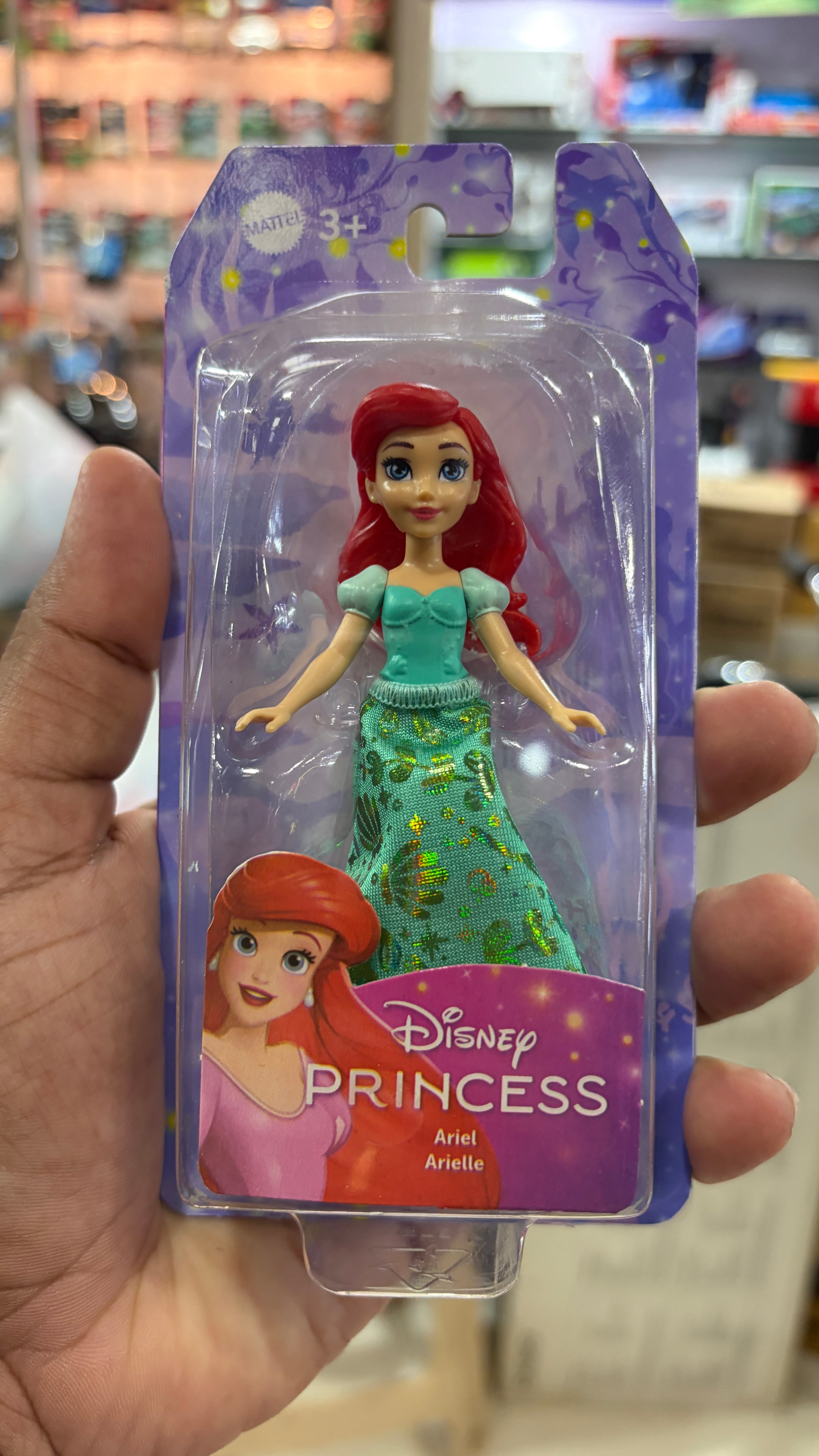 Disney princess doll Ariel [age 3+]