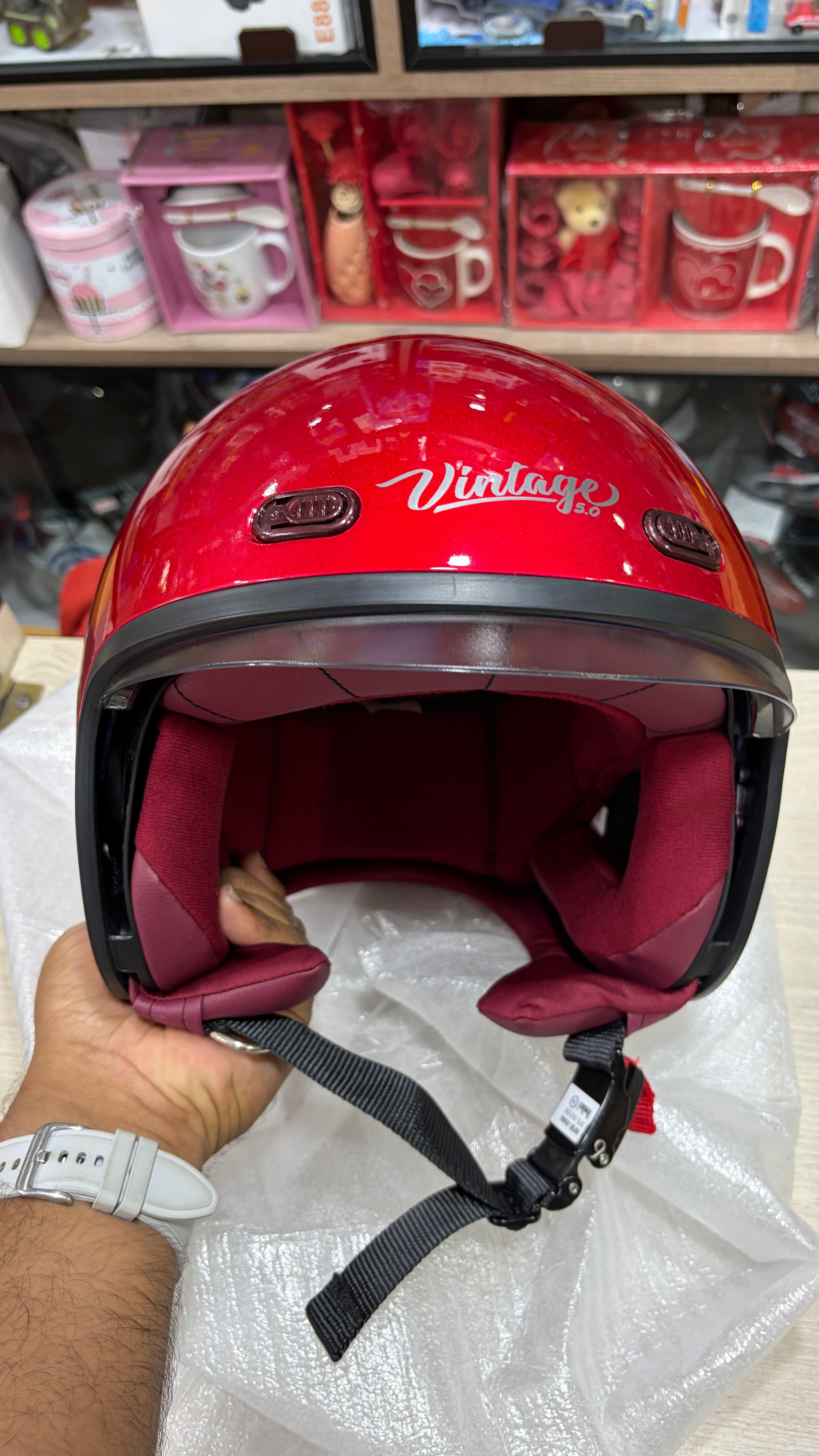 Steelbird SBH67 vintage dot 5.0(free extra visor )