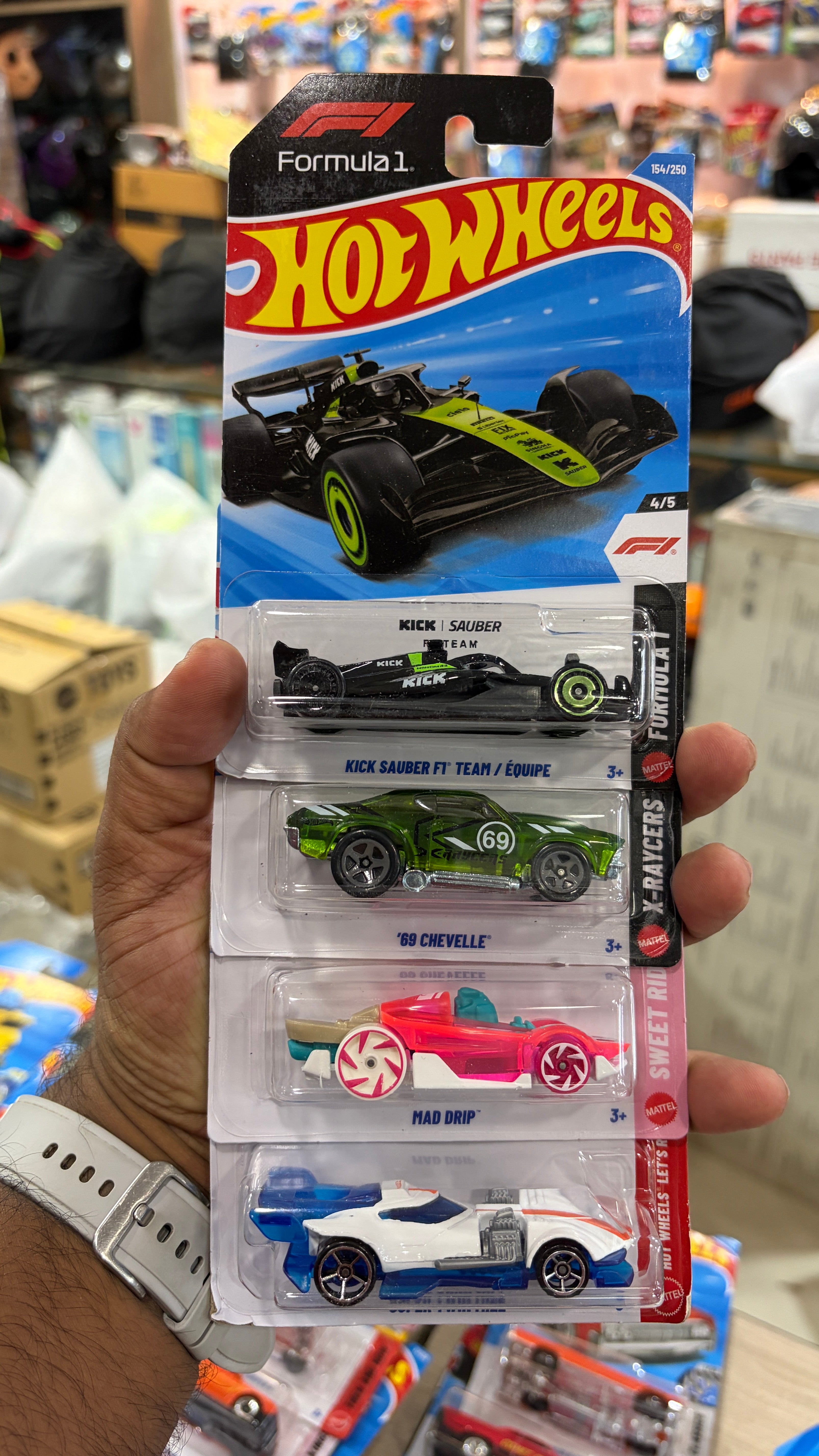 Hotwheels F1 combo f