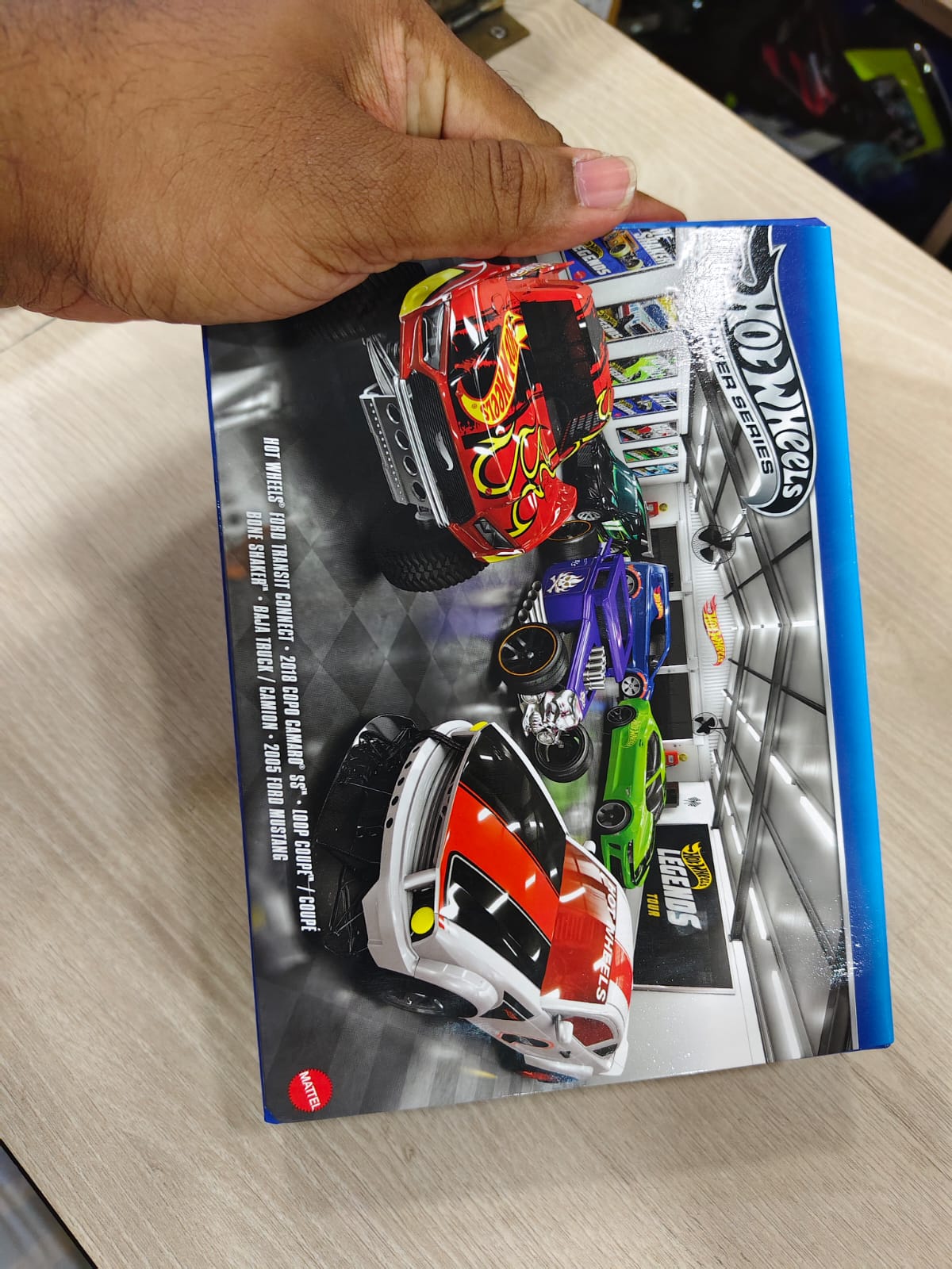 Hotwheels silver series 6 cars pack mrp 1999