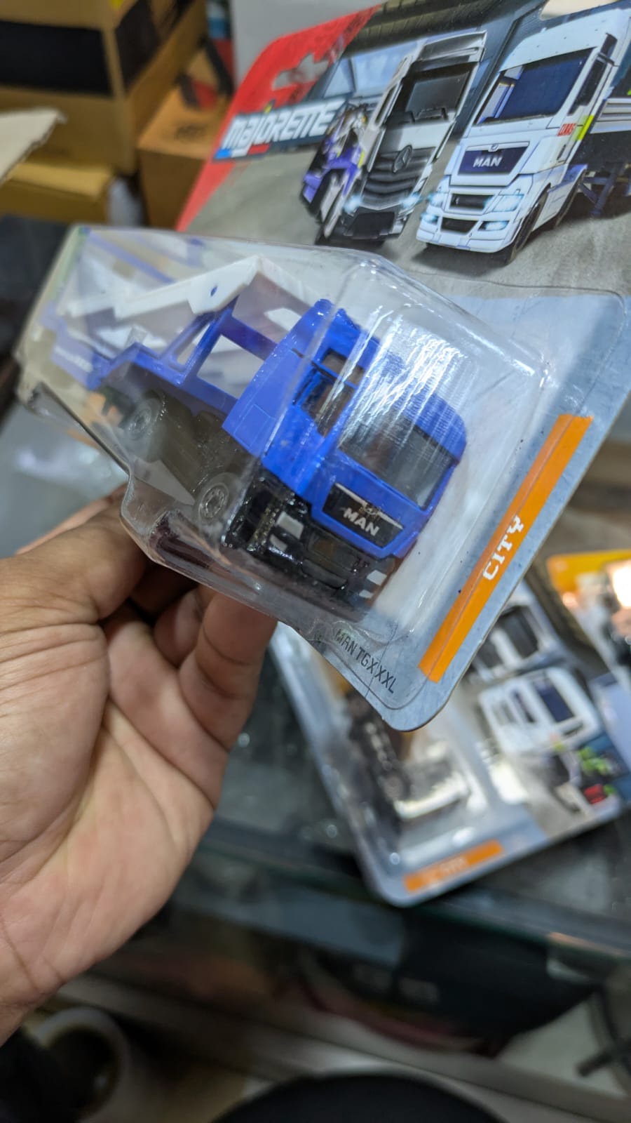 Majorette truck city series MAN TGX XXL