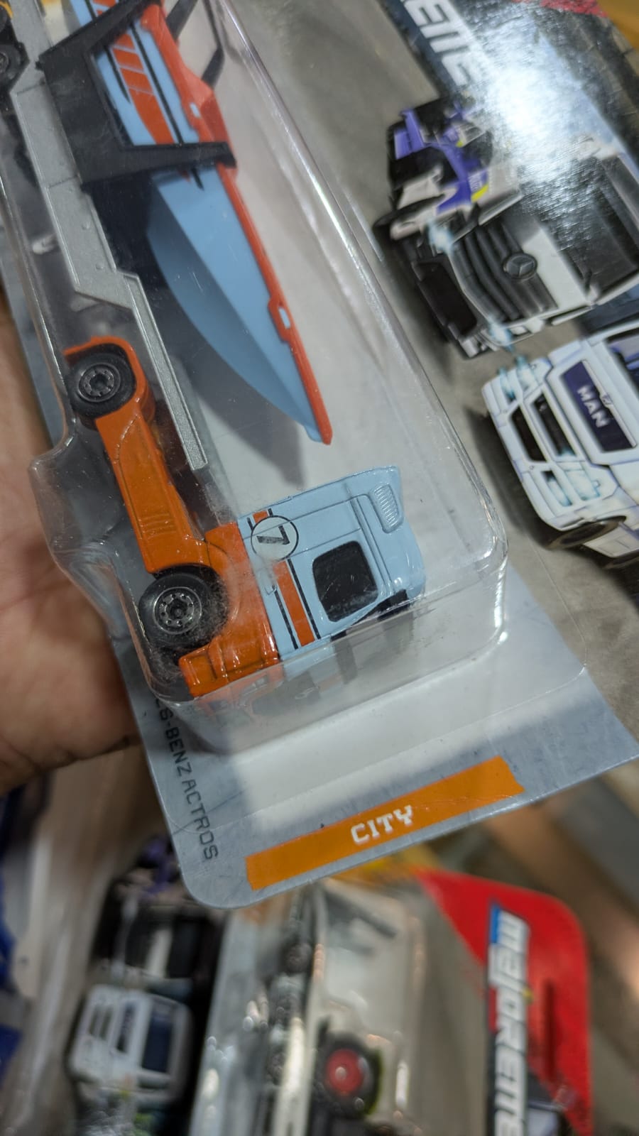 Majorette Truck city series MERCEDES BENZ ACTROS D