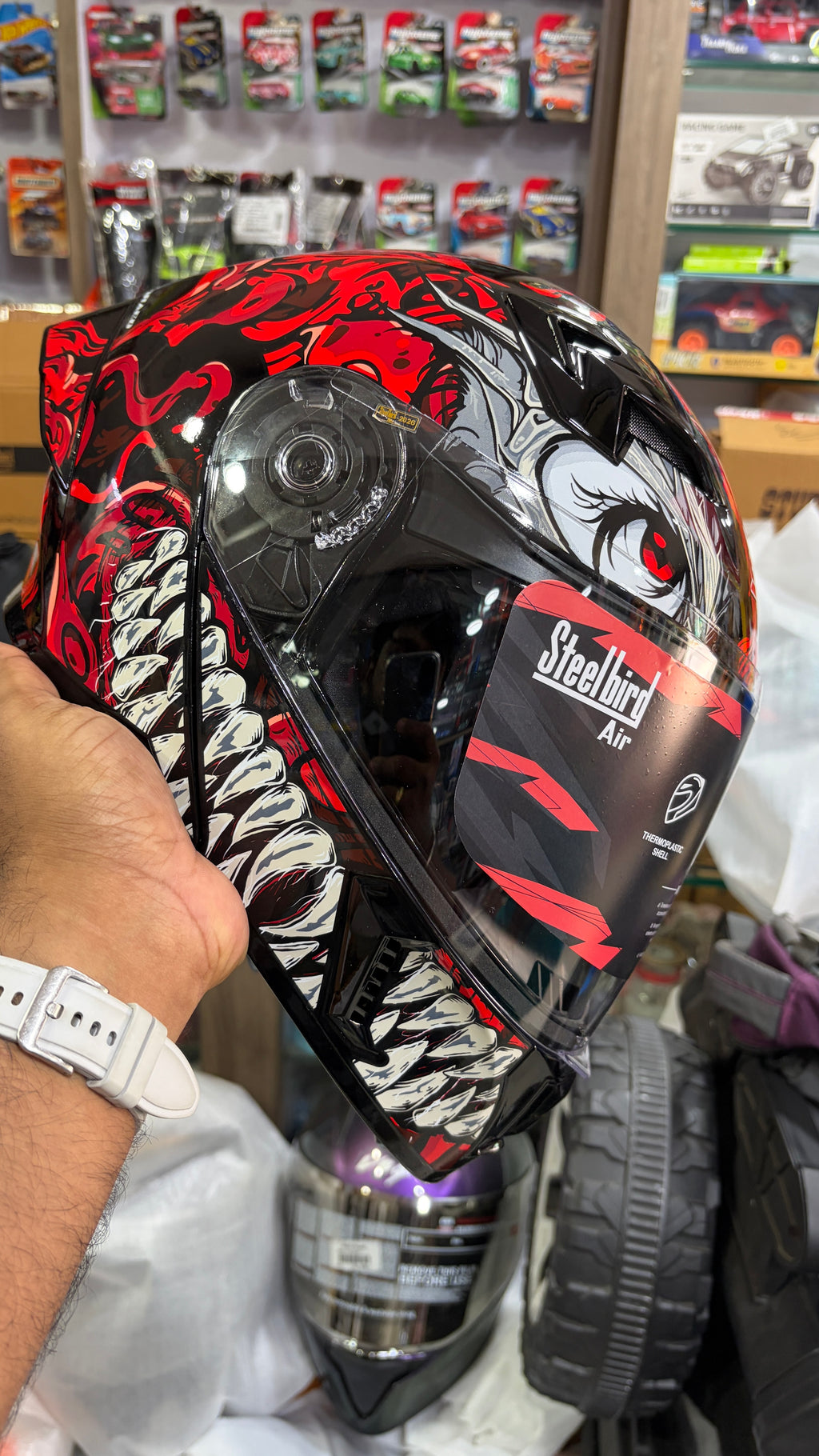 Steelbird SBA20 Darco (with inner smoke sunshield )full face  modular helmet