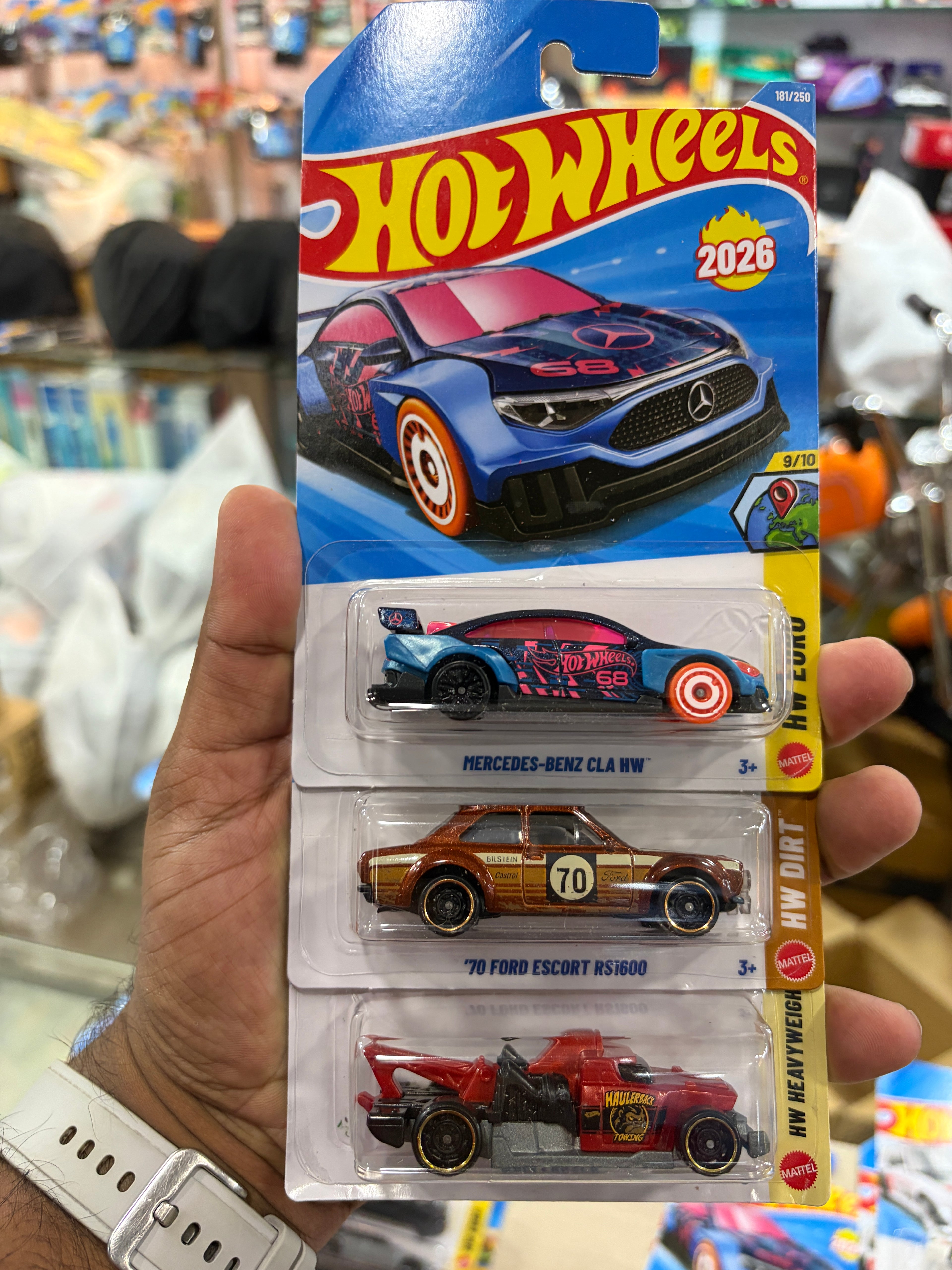 Hotwheels Benz Ford combo