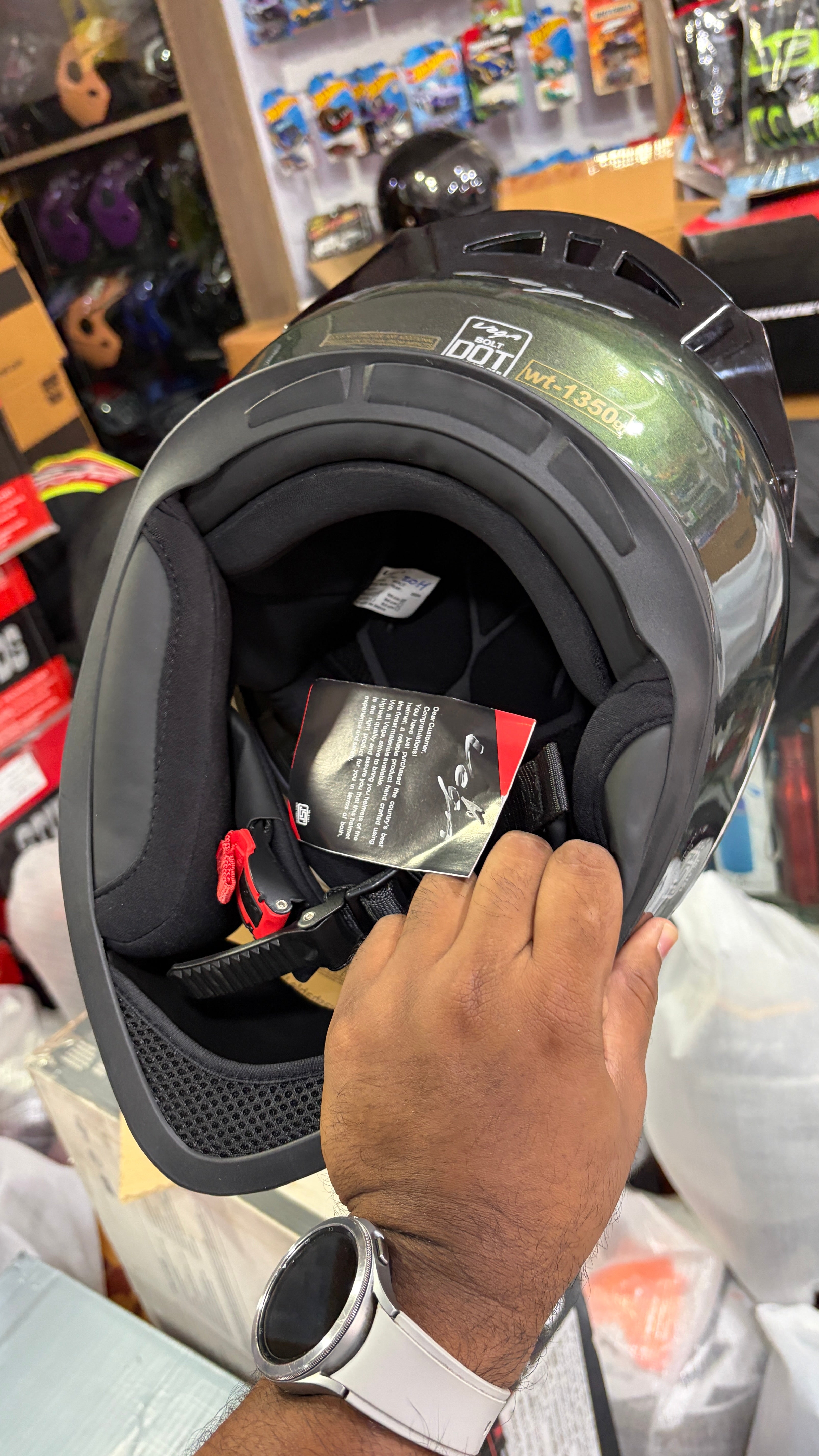 Vega bolt Helmet plain