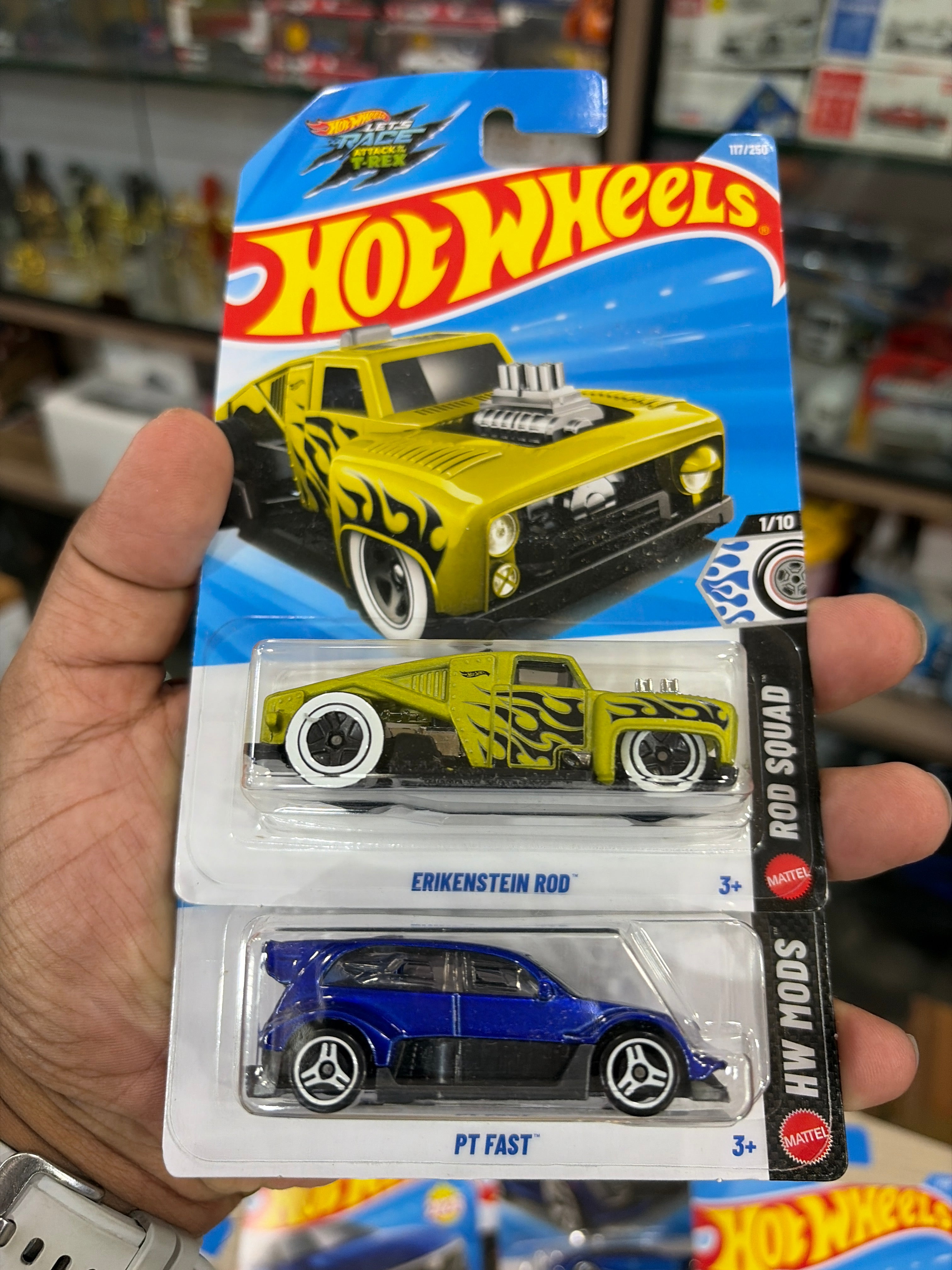 Hotwheels erikenstein rod and pt fast