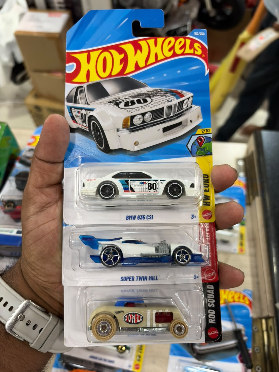 Hotwheels BMW 635 CSi with fantasy combo
