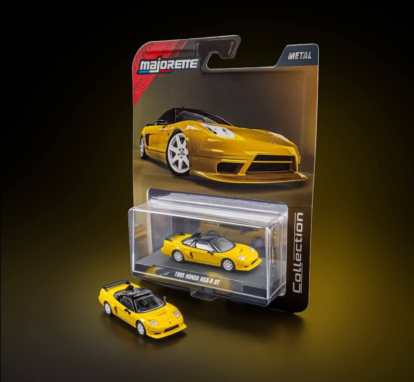 1995 Honda NSX R GT majorette premium Diecast model Yellow
