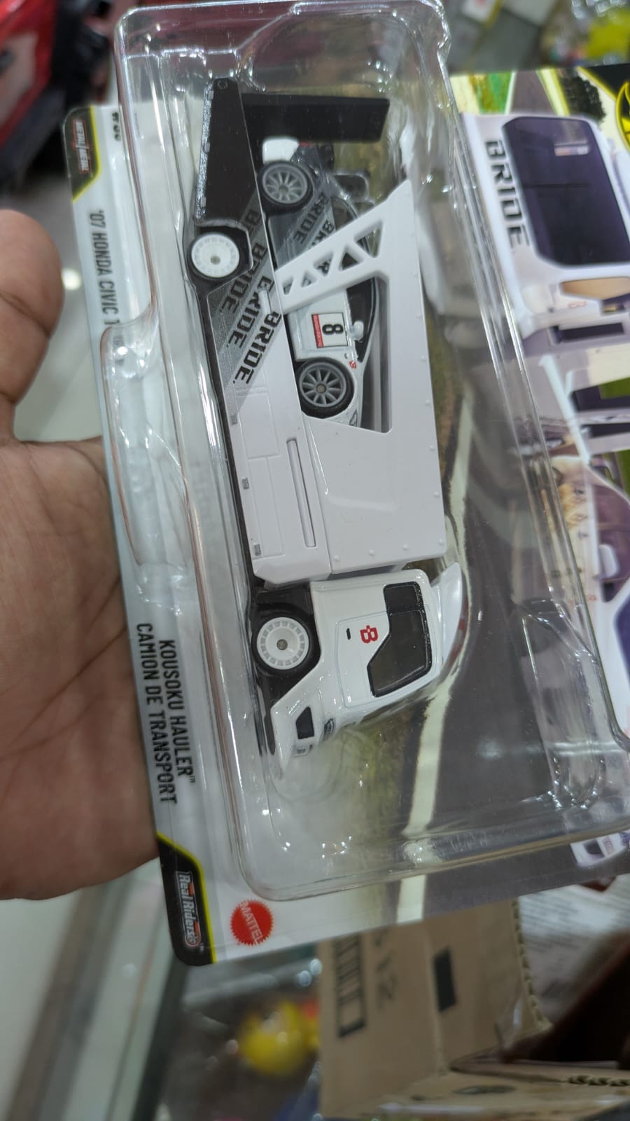 Hotwheels team transport terra torque and civic combo mrp