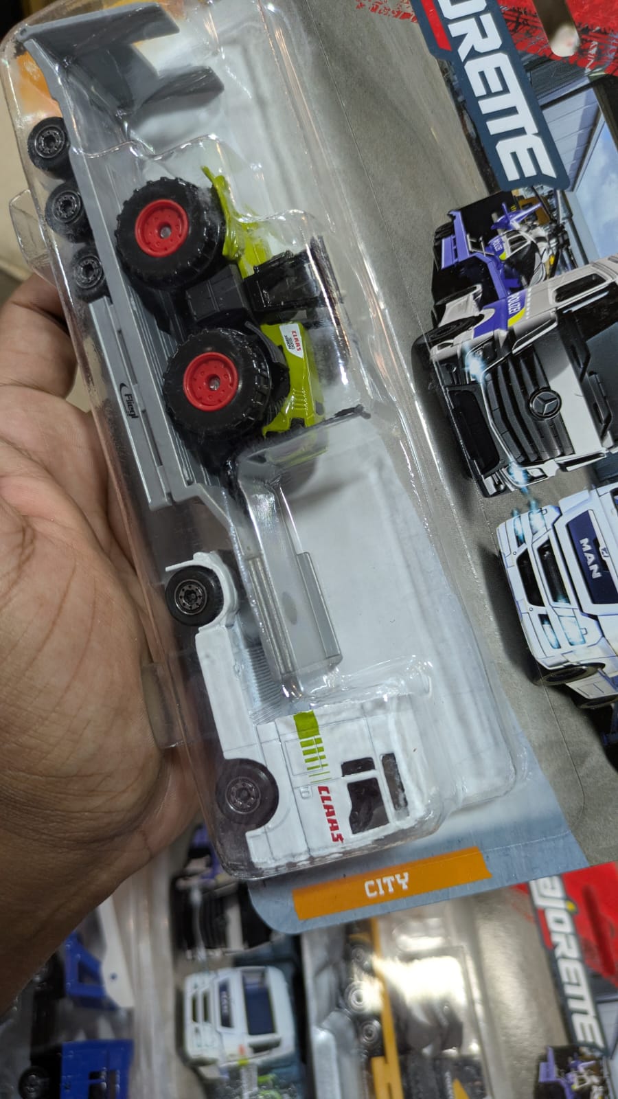 Majorette Truck city series Man TGX XXL c
