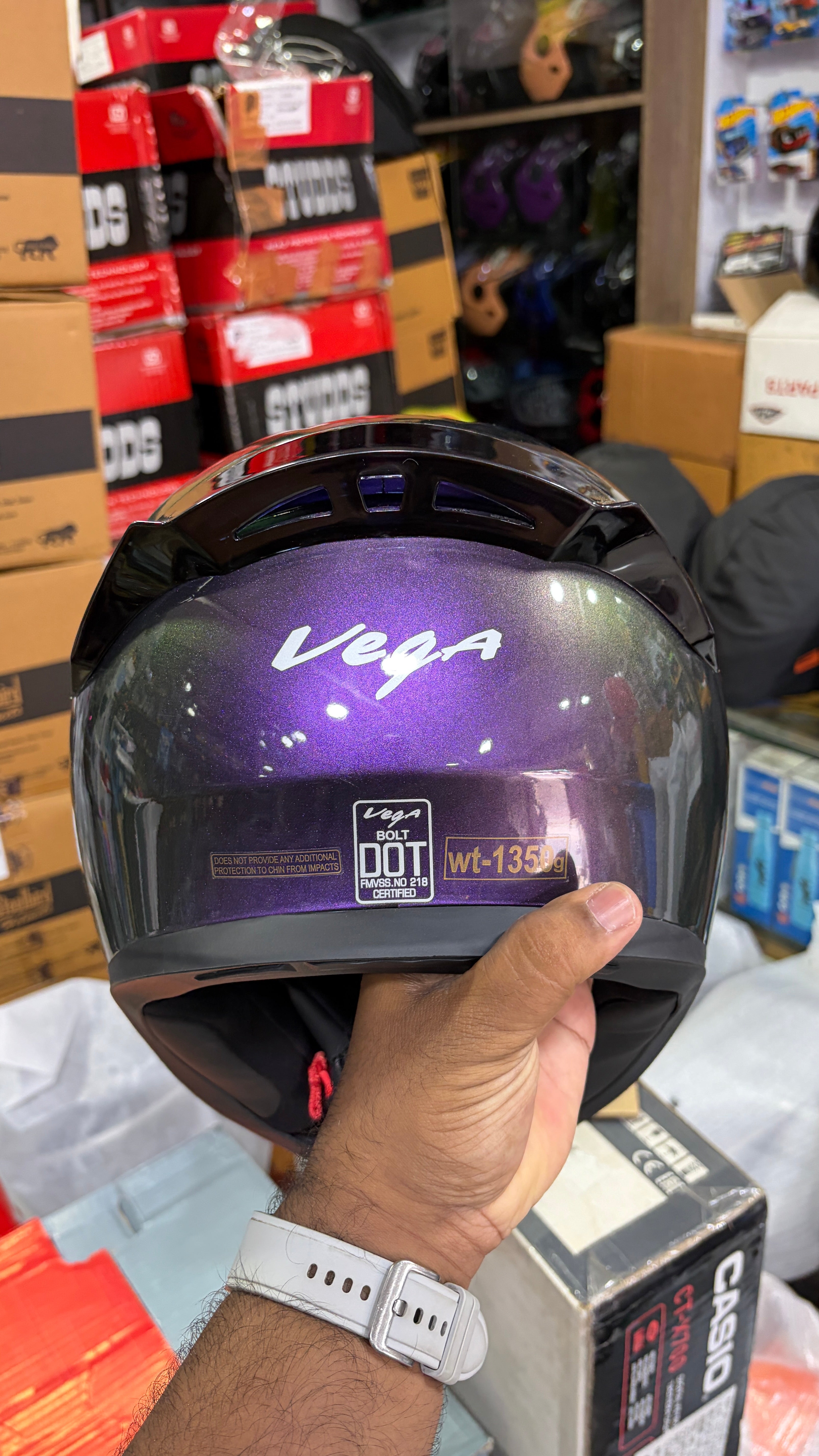 Vega bolt Helmet plain