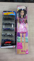 Hotwheels F1 5 pack set mrp 899 plus Barbie doll 390