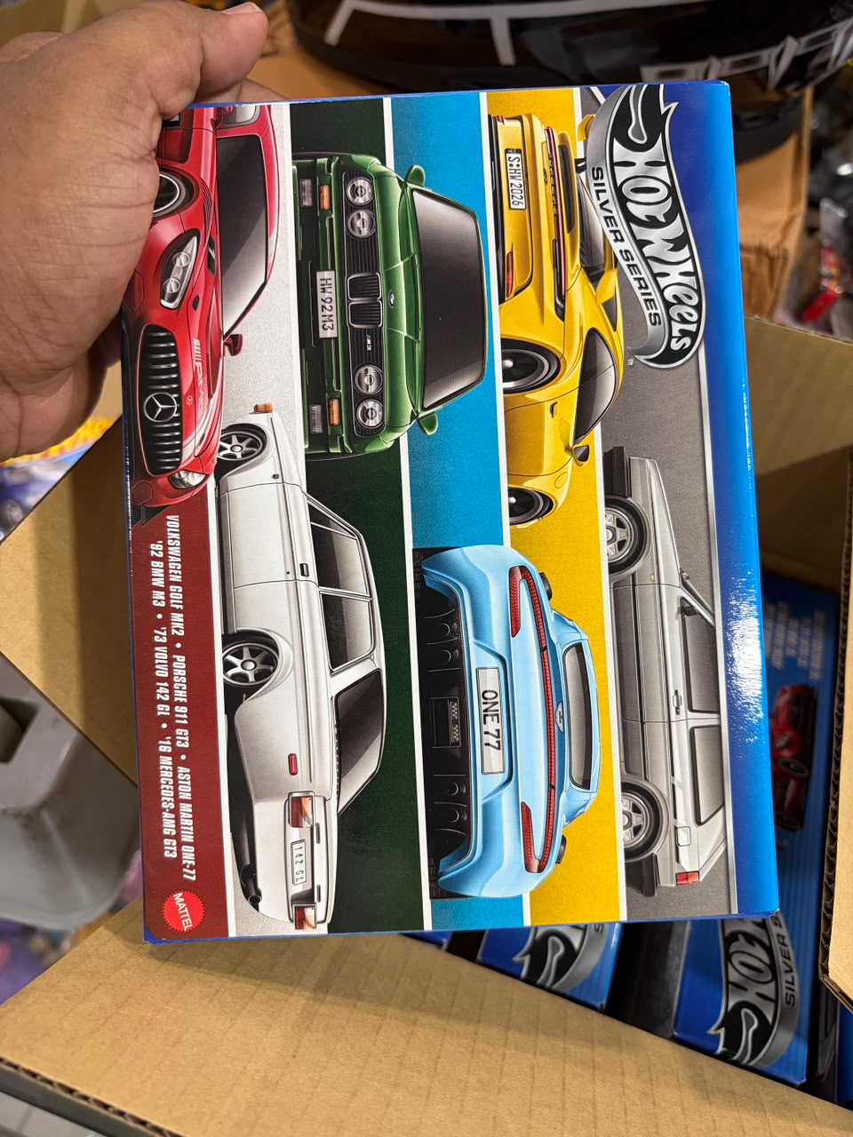 Hotwheels silver series 6pcs set MRP1999
