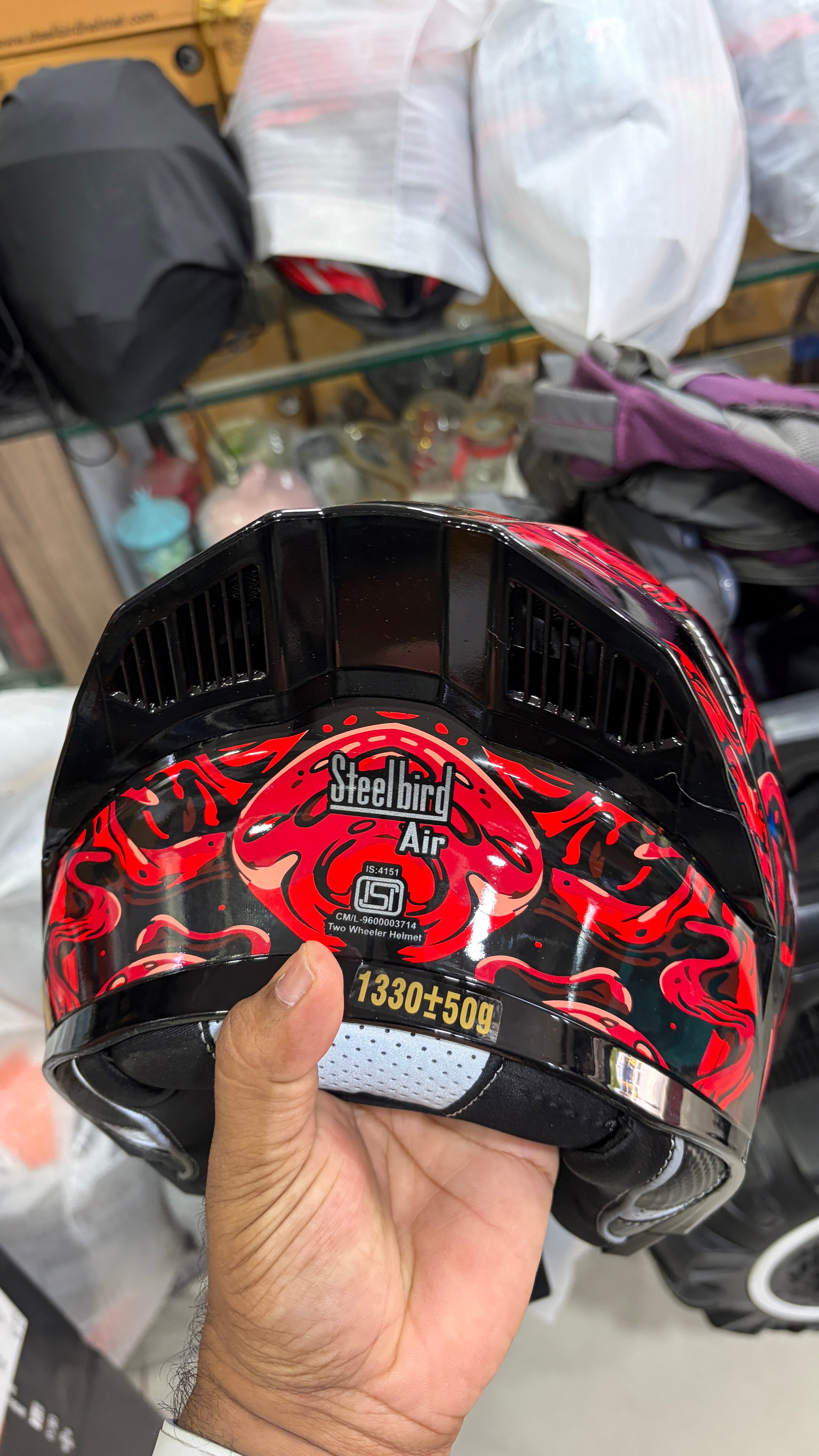 Steelbird SBA20 Darco (with inner smoke sunshield )full face  modular helmet