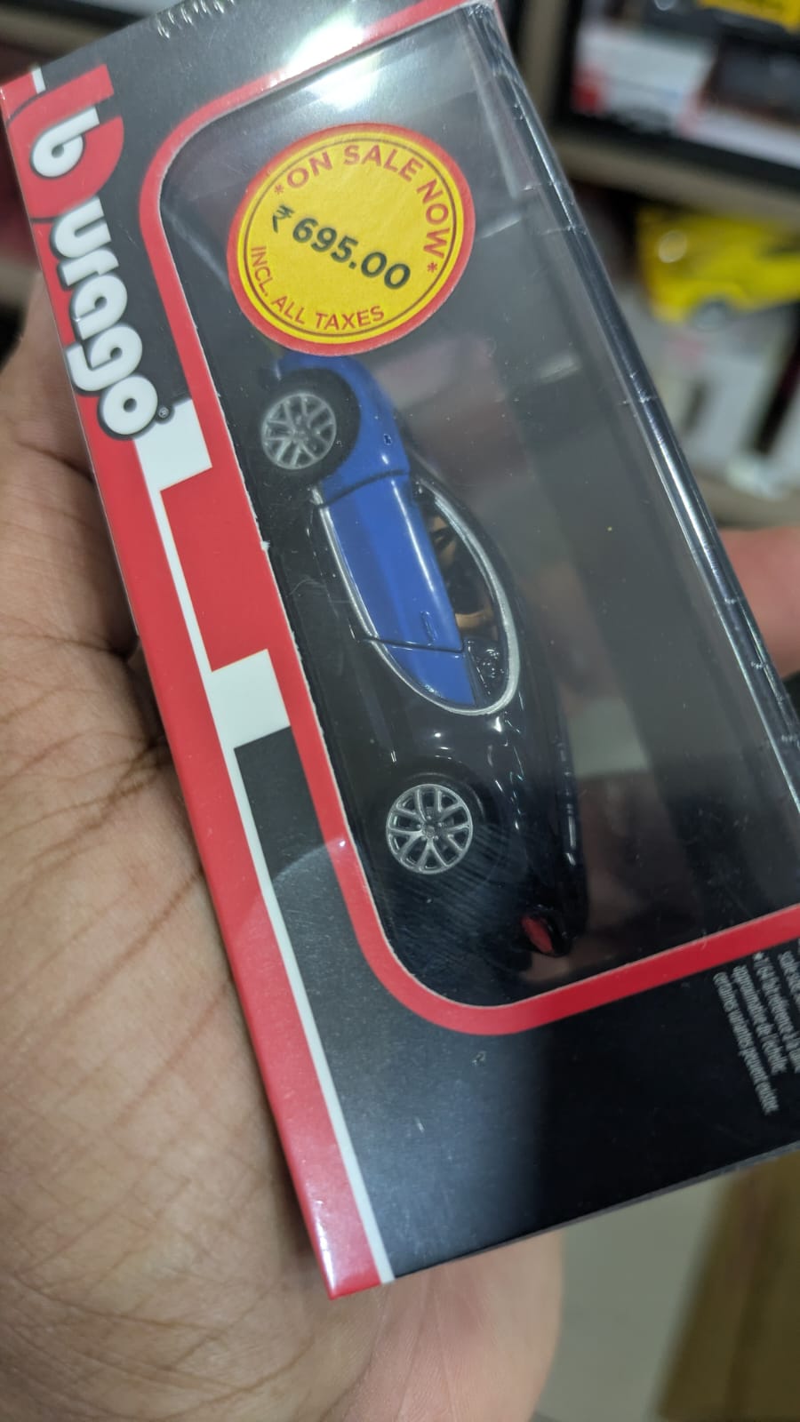 1:64 Bburago Bugatti Chiron Diecast