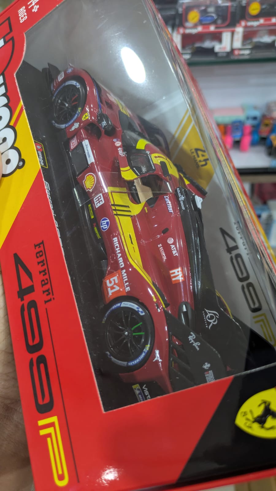 1:24 bburago Ferrari 499P red Diecast